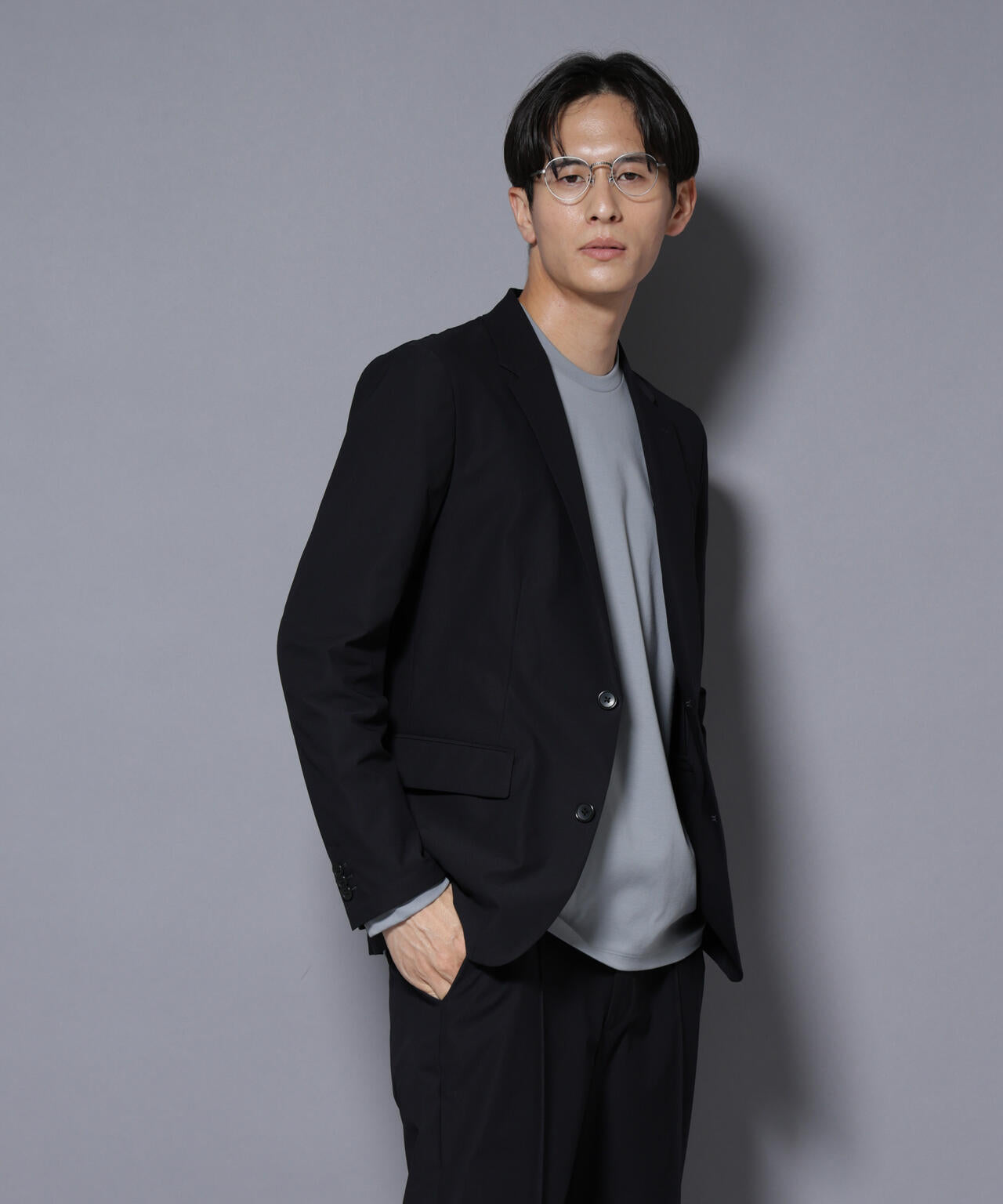 「N JACKET BASIC」TEXBRID(R) ツイルジャケット/ストレッチ・撥水(セットアップ可) 6685217202