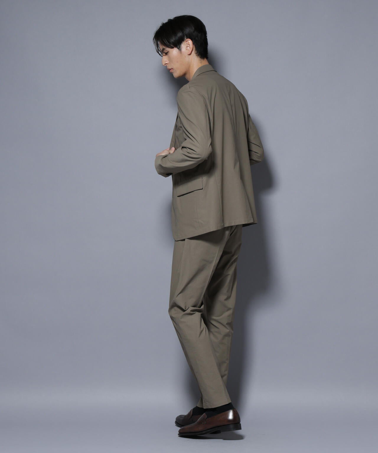 「N JACKET BASIC」TEXBRID(R) ツイルジャケット/ストレッチ・撥水(セットアップ可) 6685217202