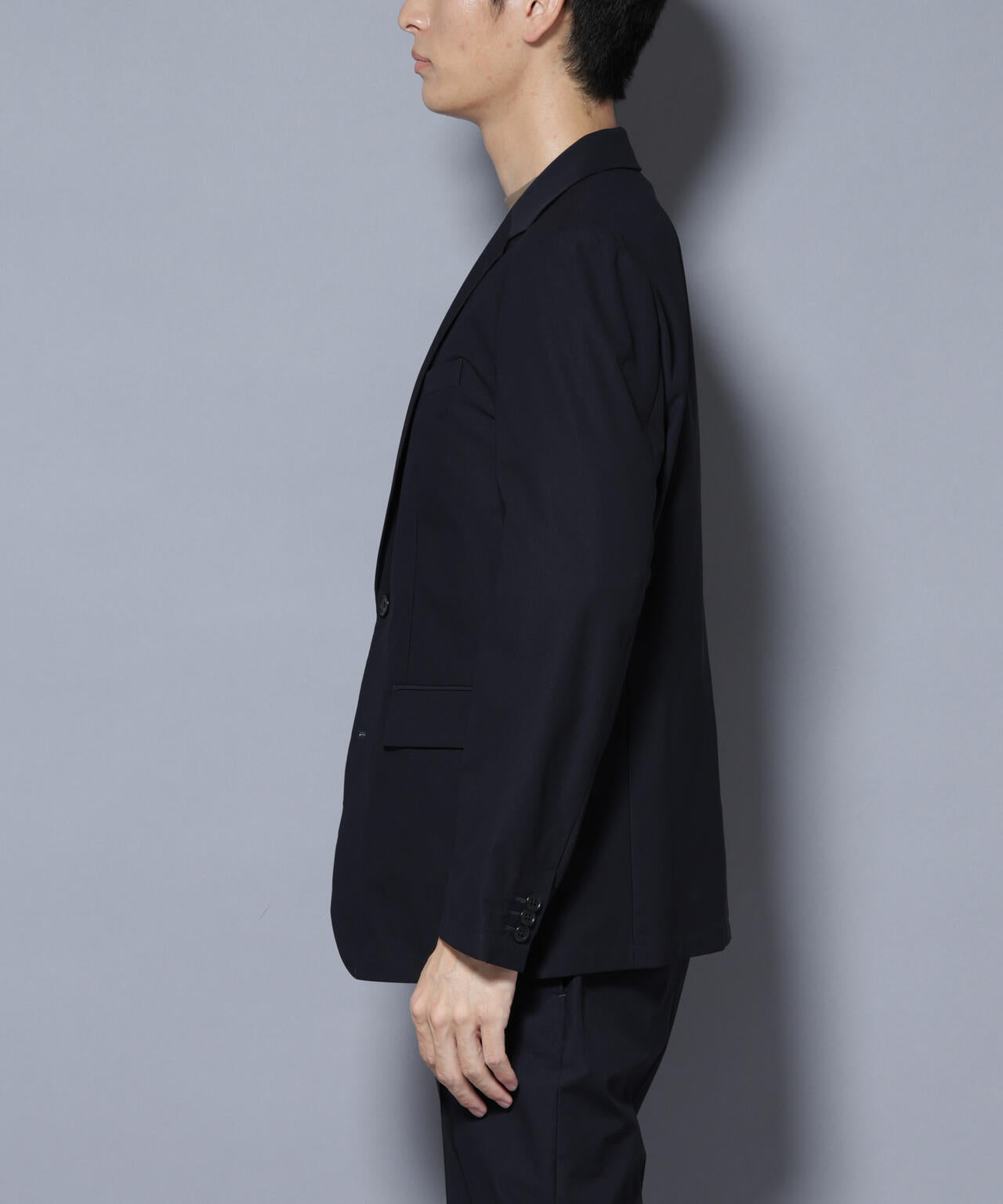 「N JACKET BASIC」SizeMoreTEXBRID(R)ストレッチジャケット(セットアップ可) 6685217203