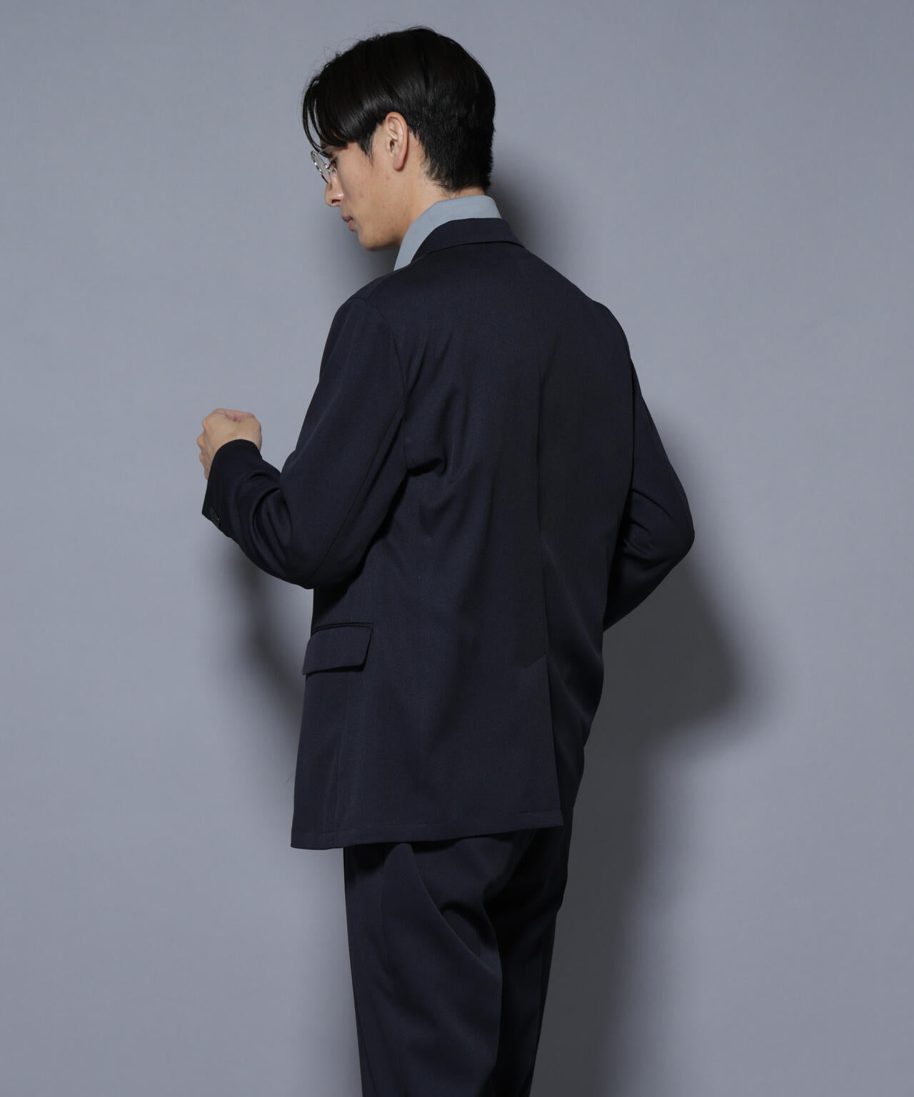 「N JACKET BASIC」シャドーストライプジャケット(セットアップ可) 6685217204