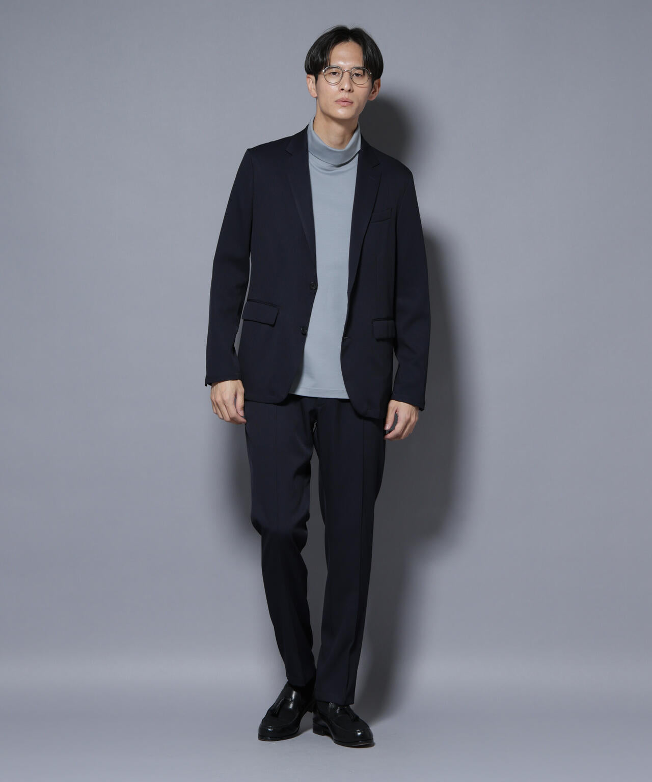 「N JACKET BASIC」シャドーストライプジャケット(セットアップ可) 6685217204