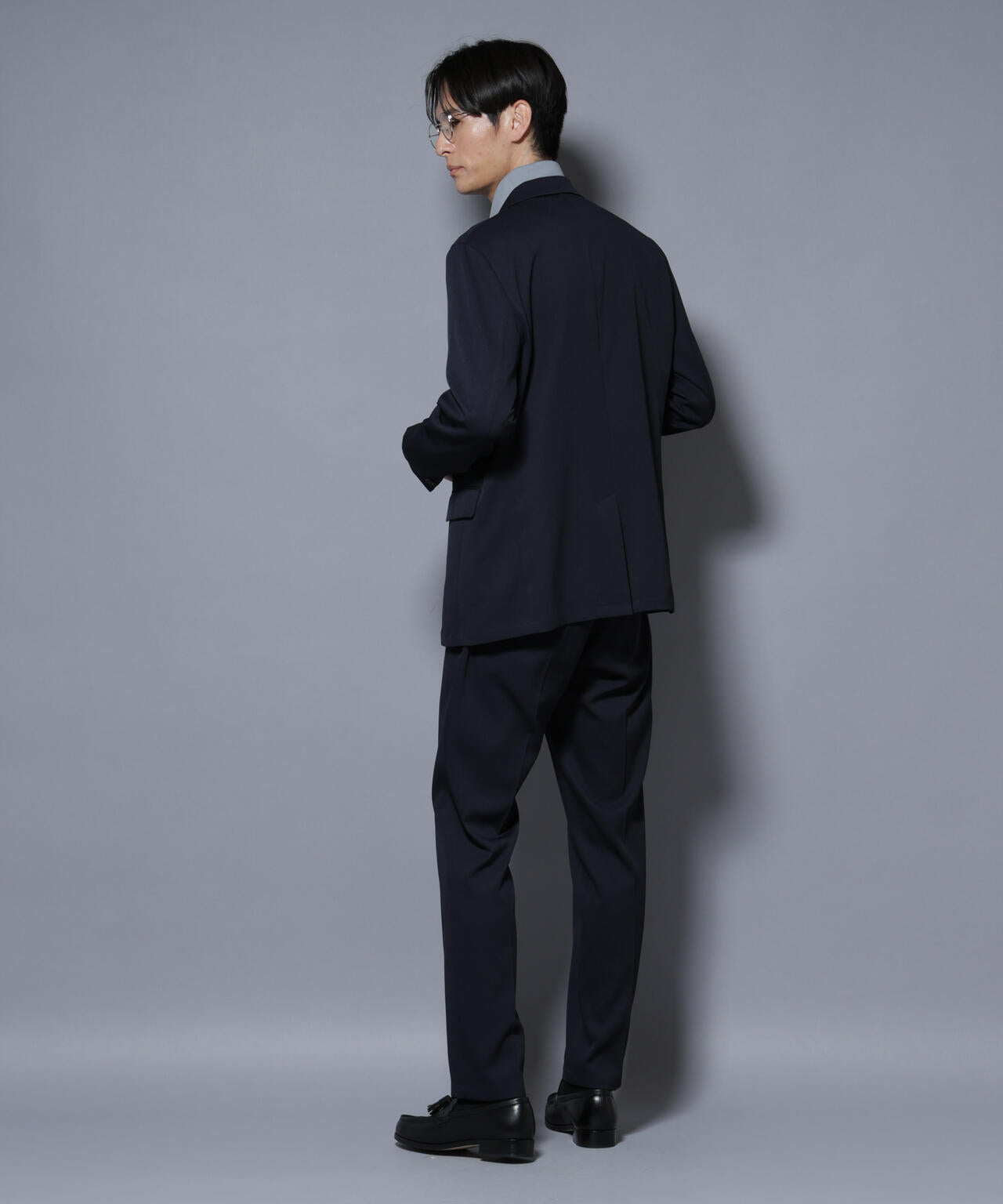 「N JACKET BASIC」シャドーストライプジャケット(セットアップ可) 6685217204