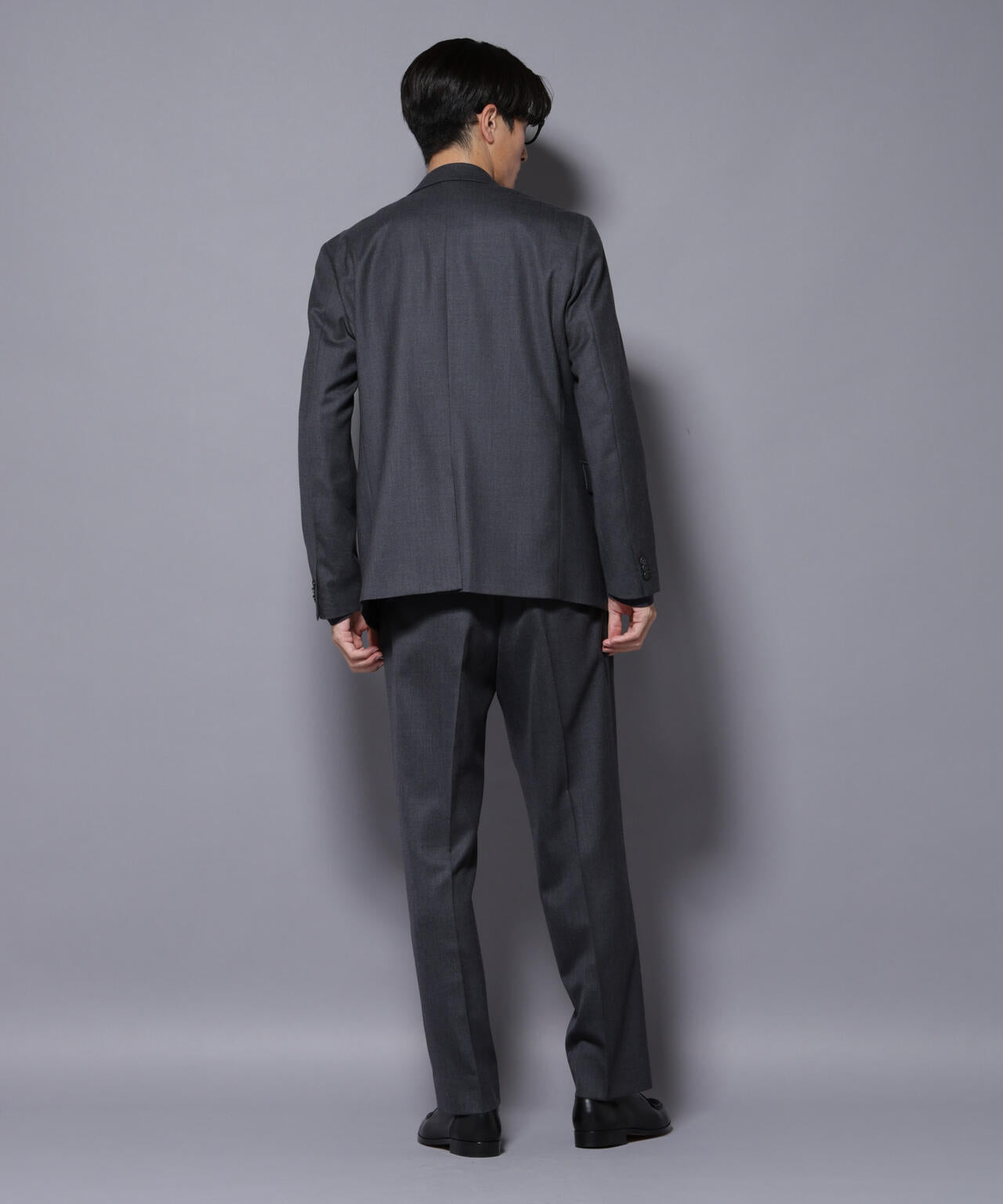 「N JACKET PREMIUM」RENU(R) ウール混洗えるサキソニージャケット(セットアップ可) 6685217205