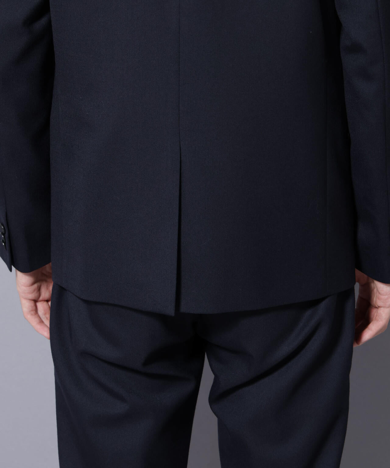 「N JACKET PREMIUM」RENU(R) ウール混洗えるサキソニージャケット(セットアップ可) 6685217205