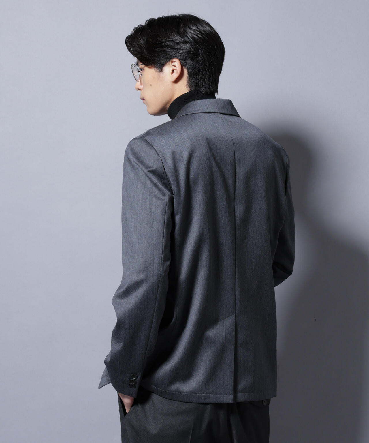 【大人気セットアップ】「Damerino Select」 ウールシルクベネシャンジャケット(セットアップ可) 6685217207