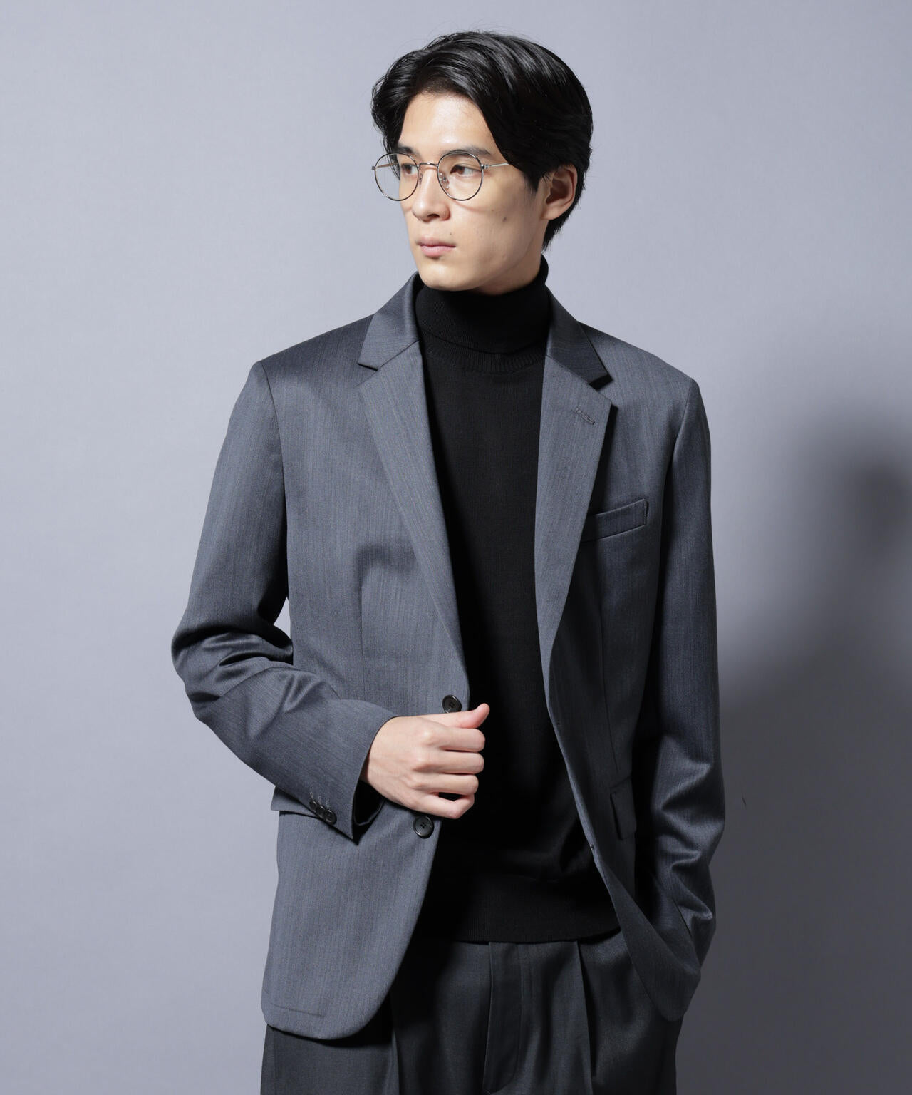 「Damerino Select」 ウールシルクベネシャンジャケット(セットアップ可) 6685217207