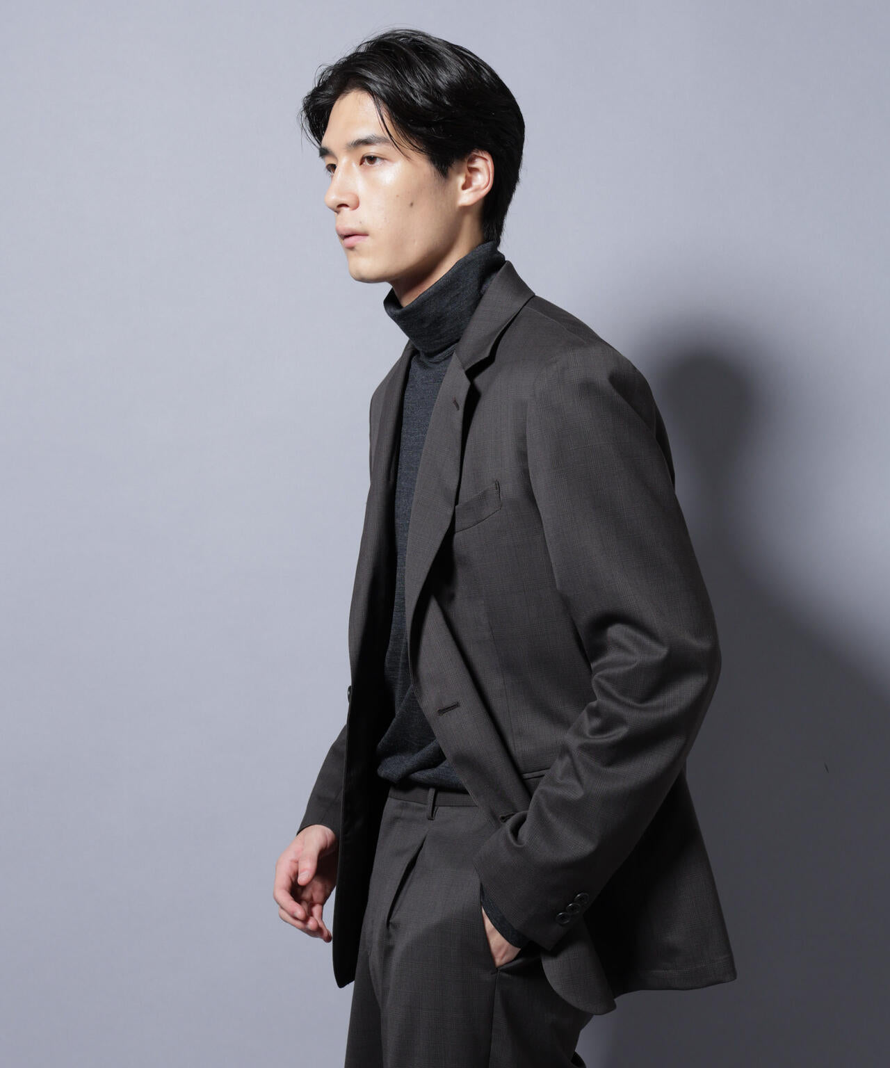 「Damerino Select」 RENU(R)T/Wシャドーチェックジャケット(セットアップ可) 6685217208