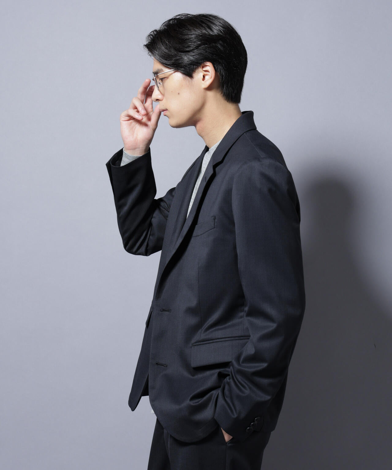 「Damerino Select」 RENU(R)T/Wシャドーチェックジャケット(セットアップ可) 6685217208