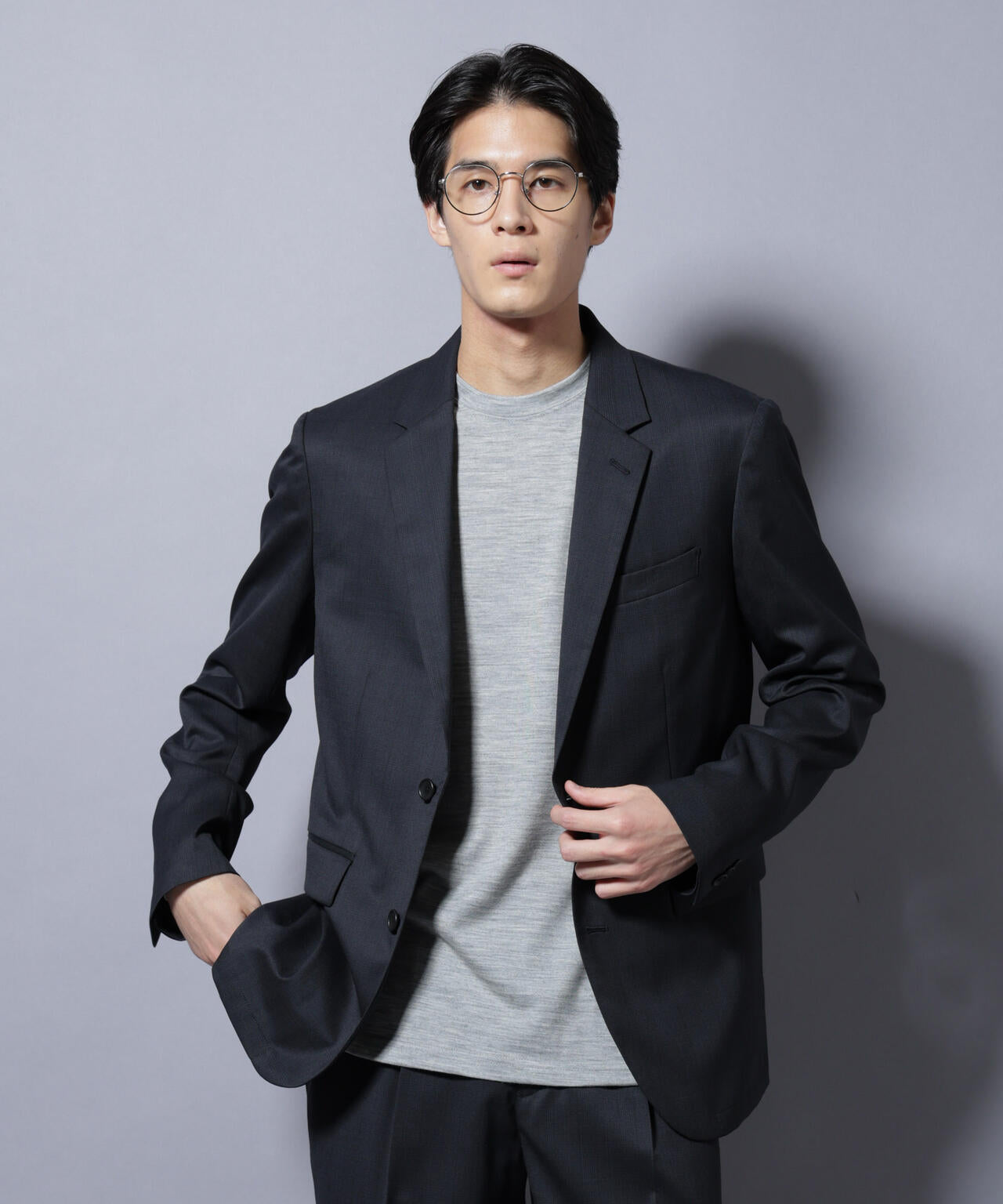 「Damerino Select」 RENU(R)T/Wシャドーチェックジャケット(セットアップ可) 6685217208