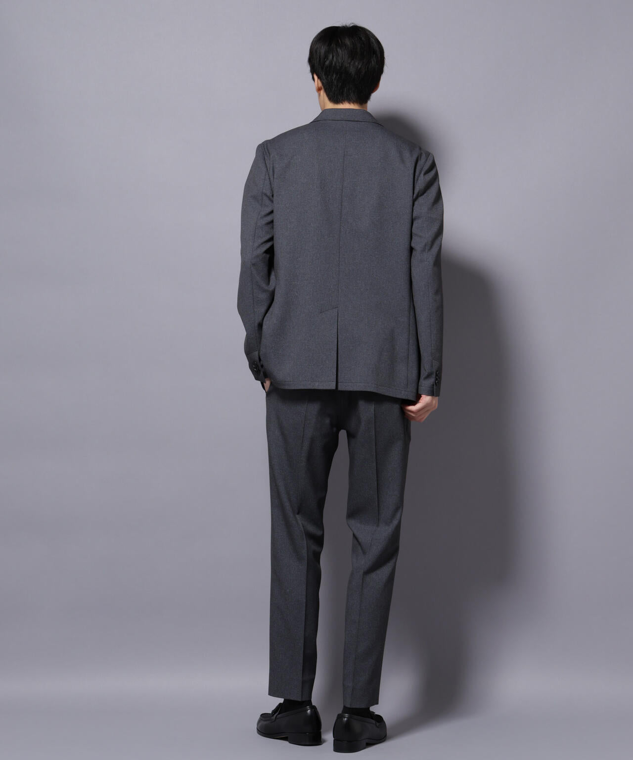 【大人気セットアップ】「Damerino」LANATEC(R)シャークスキンセットアップ防シワ形態安定 6685218201