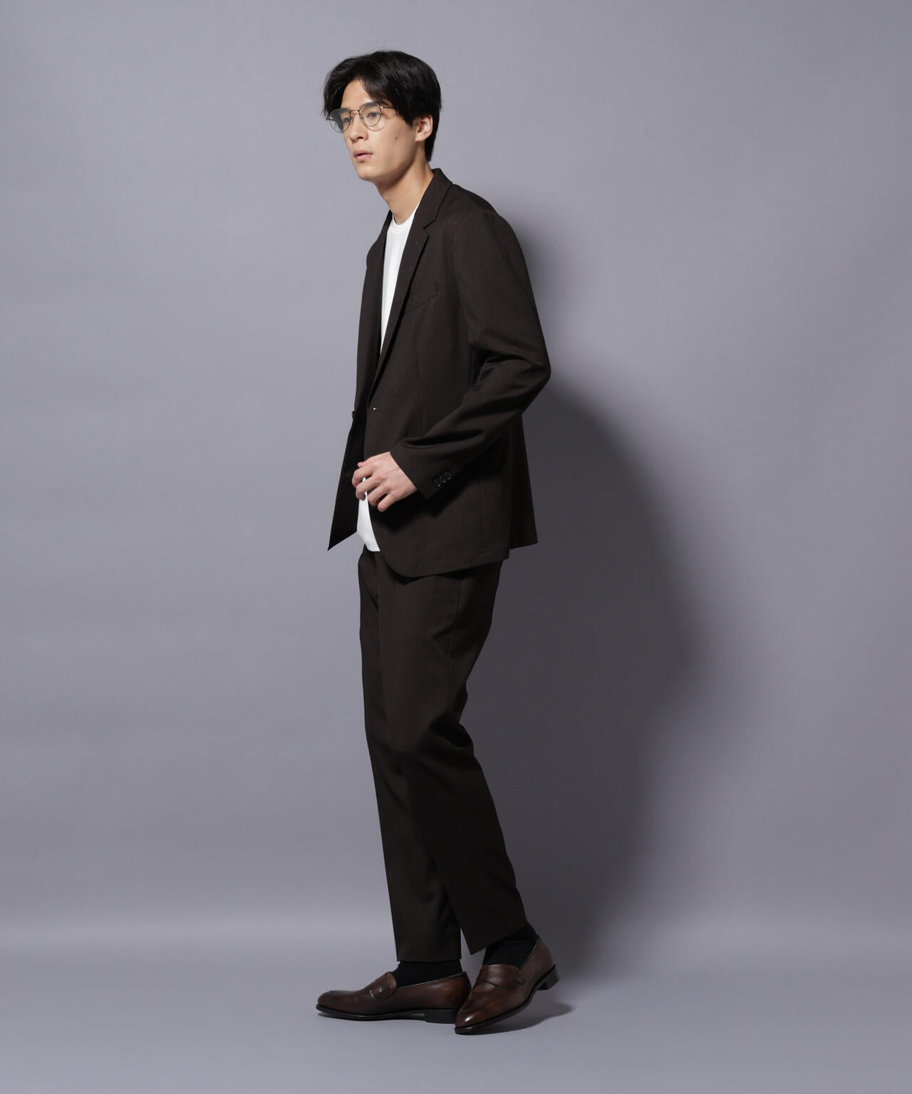 「Damerino」LANATEC(R)シャークスキンセットアップ防シワ形態安定 6685218201