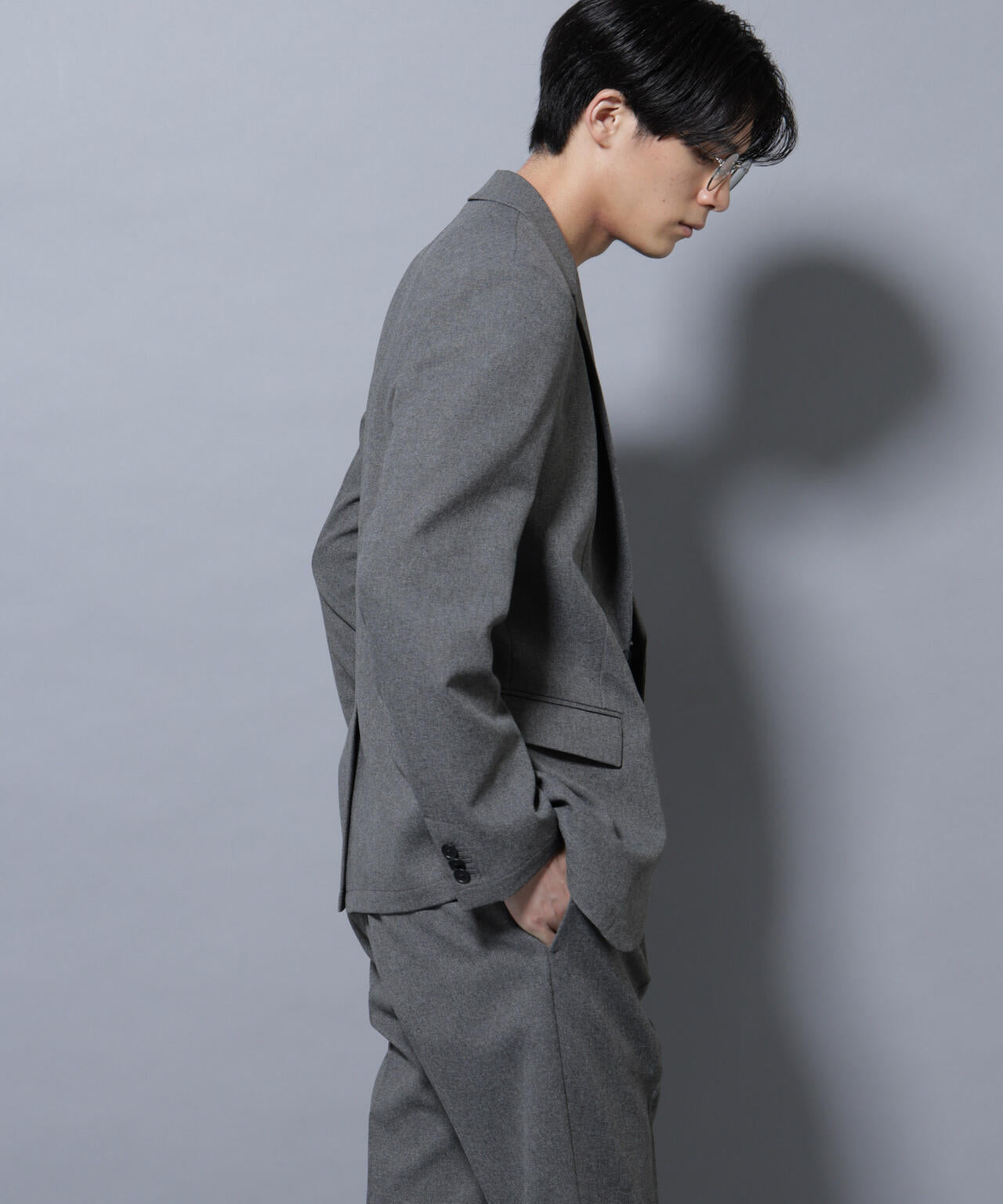 【大人気セットアップ】「Damerino」LANATEC(R)メランジオックスストレッチセットアップ 6685218202