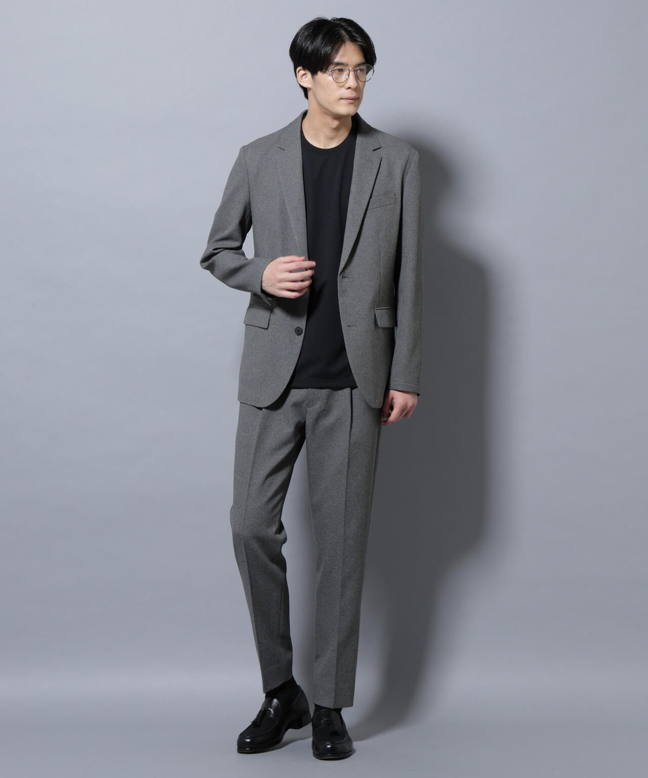 【大人気セットアップ】「Damerino」LANATEC(R)メランジオックスストレッチセットアップ 6685218202