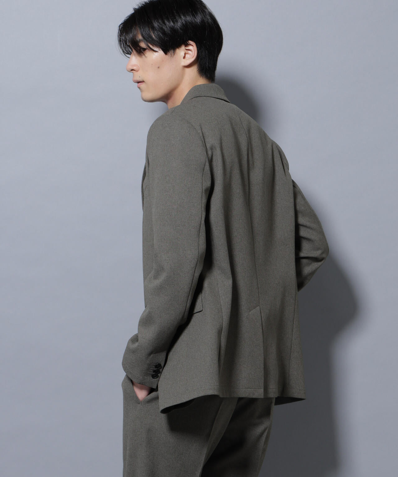 【大人気セットアップ】「Damerino」LANATEC(R)メランジオックスストレッチセットアップ 6685218202