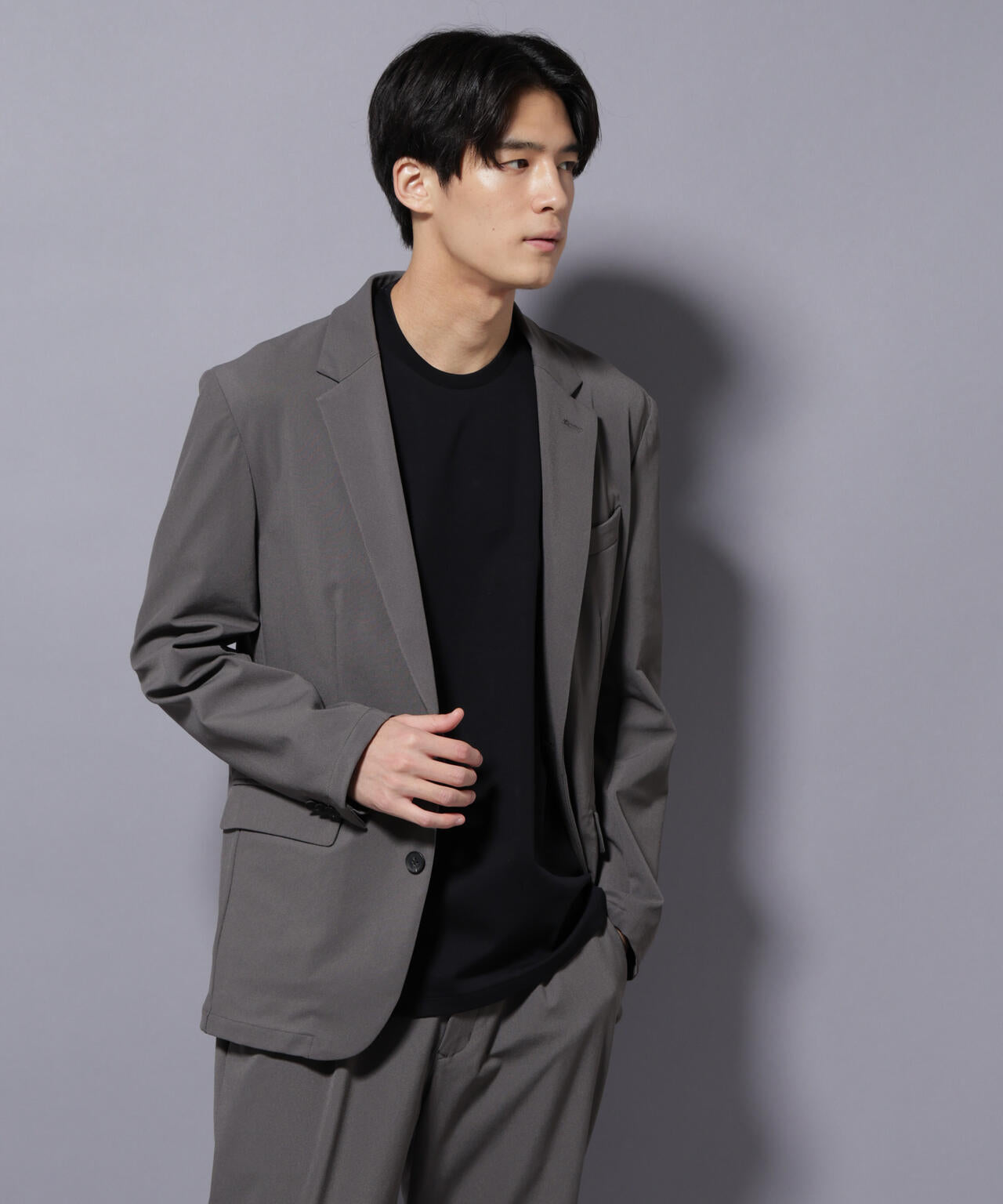 【大人気セットアップ】「Damerino」 ナイロンストレッチトリコットセットアップ 6685218203