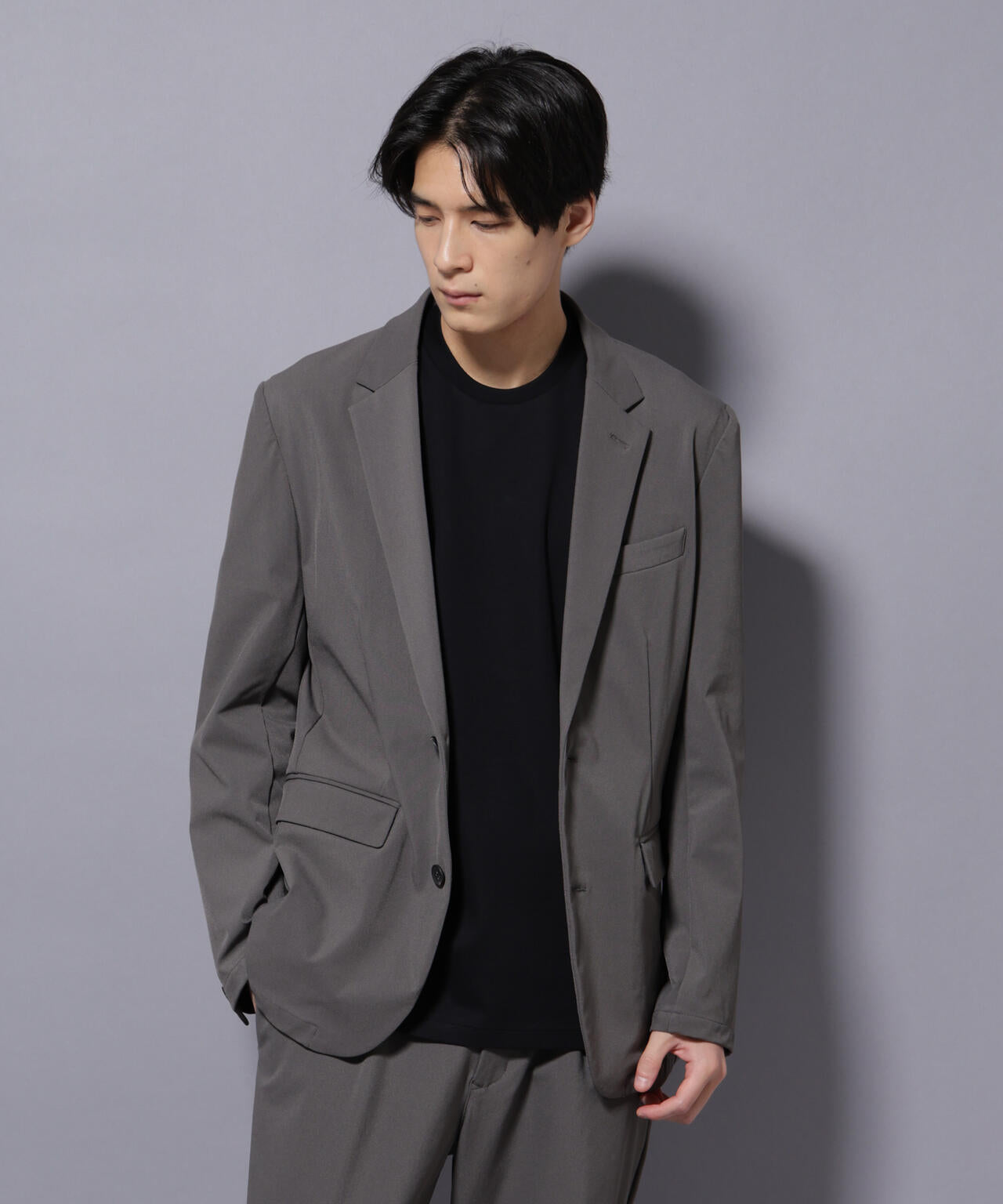 【大人気セットアップ】「Damerino」 ナイロンストレッチトリコットセットアップ 6685218203