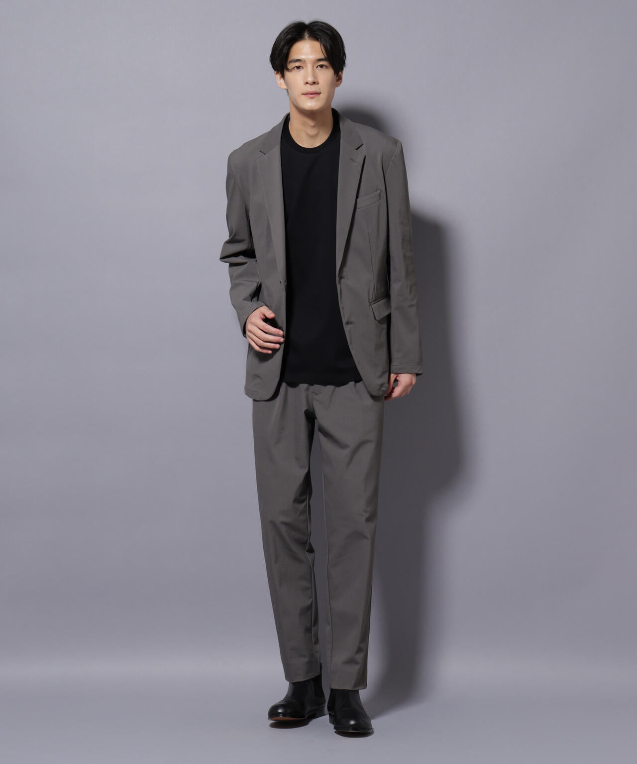 【大人気セットアップ】「Damerino」 ナイロンストレッチトリコットセットアップ 6685218203