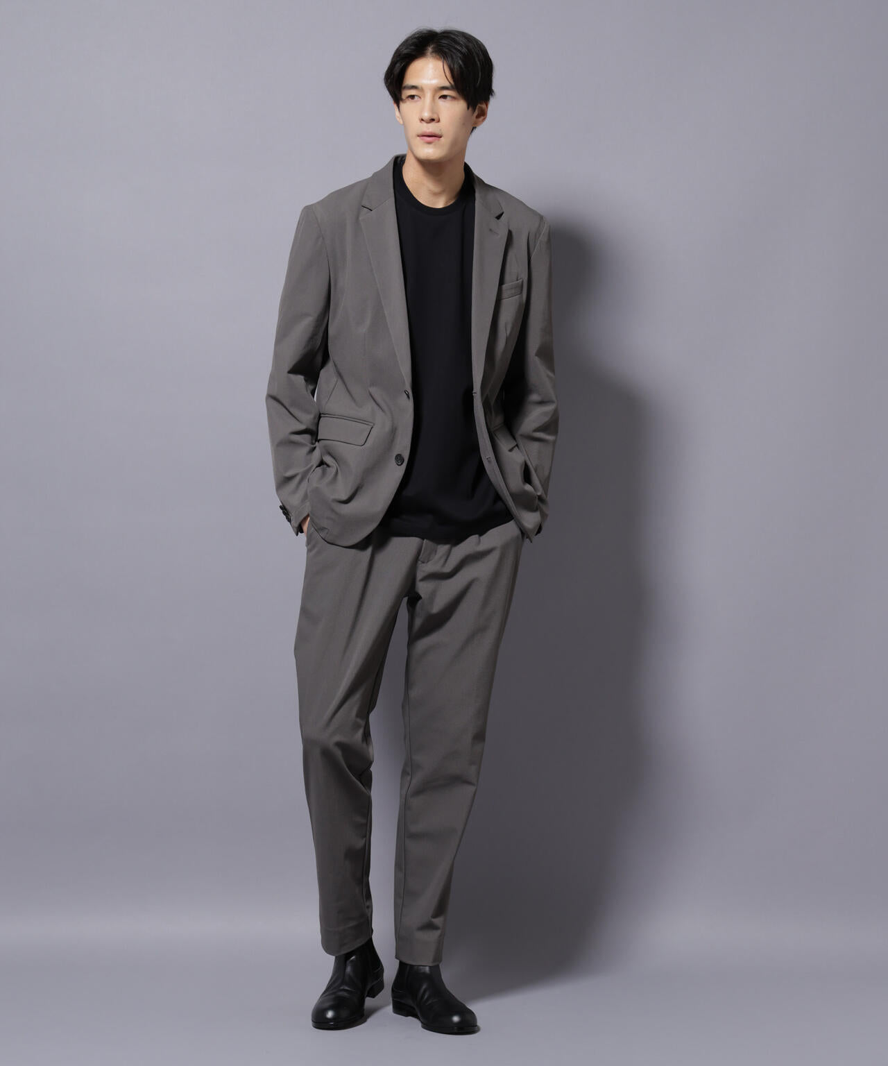 【大人気セットアップ】「Damerino」 ナイロンストレッチトリコットセットアップ 6685218203