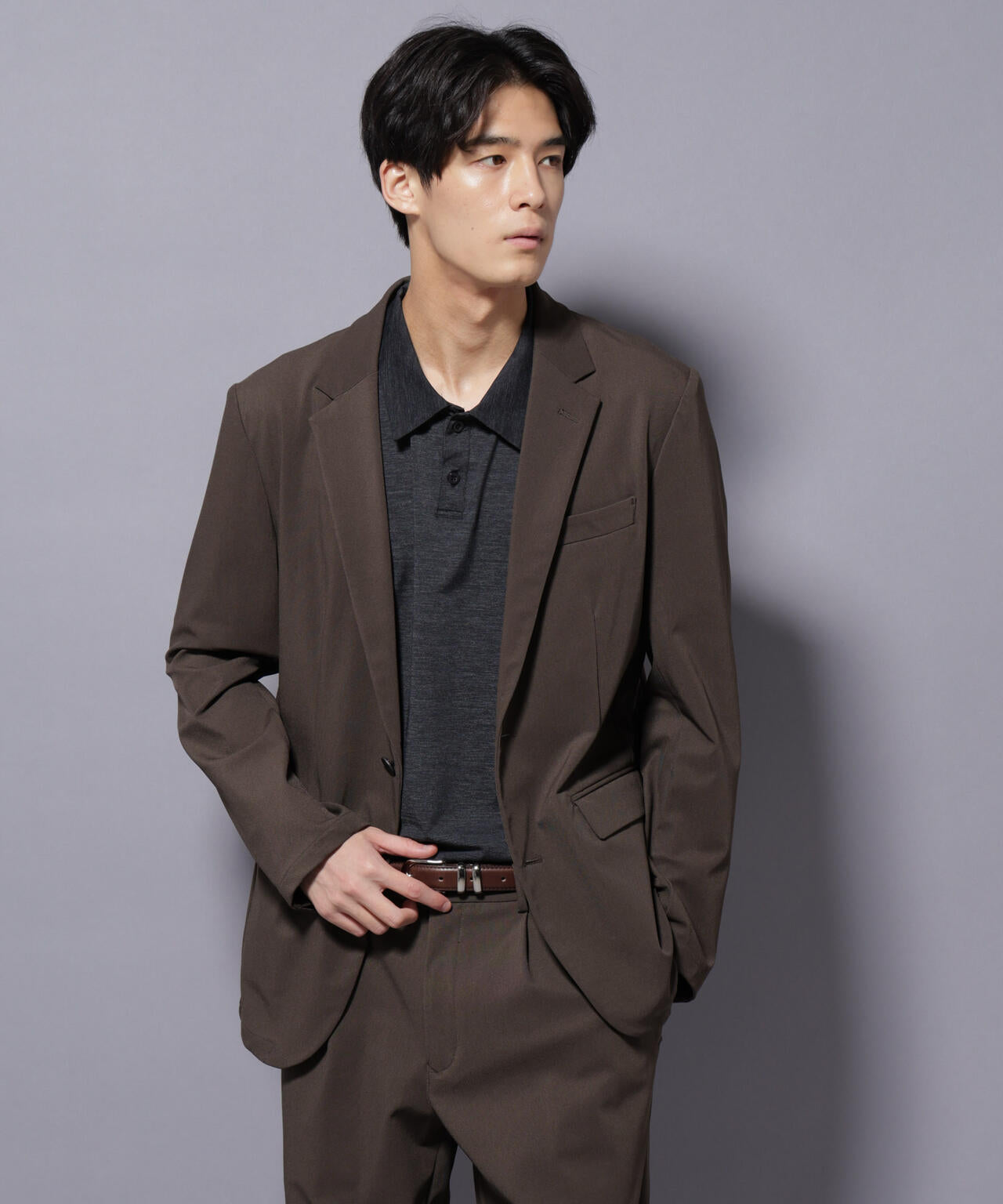 【大人気セットアップ】「Damerino」 ナイロンストレッチトリコットセットアップ 6685218203