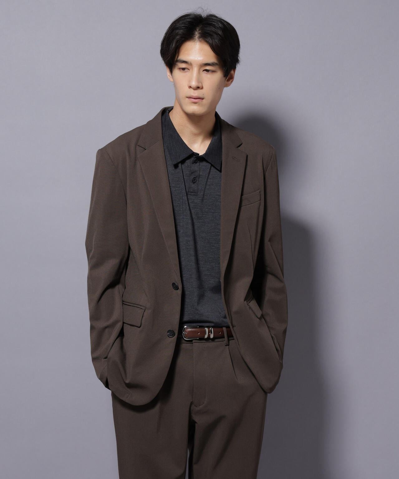 【大人気セットアップ】「Damerino」 ナイロンストレッチトリコットセットアップ 6685218203