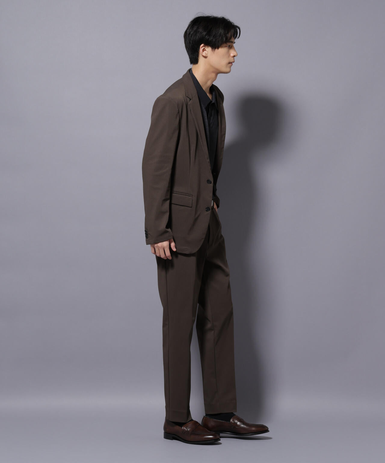 【大人気セットアップ】「Damerino」 ナイロンストレッチトリコットセットアップ 6685218203