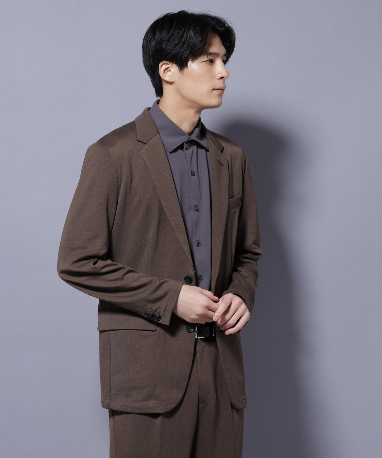 【大人気セットアップ】「Damerino」ポンチストレッチセットアップ 6685218205