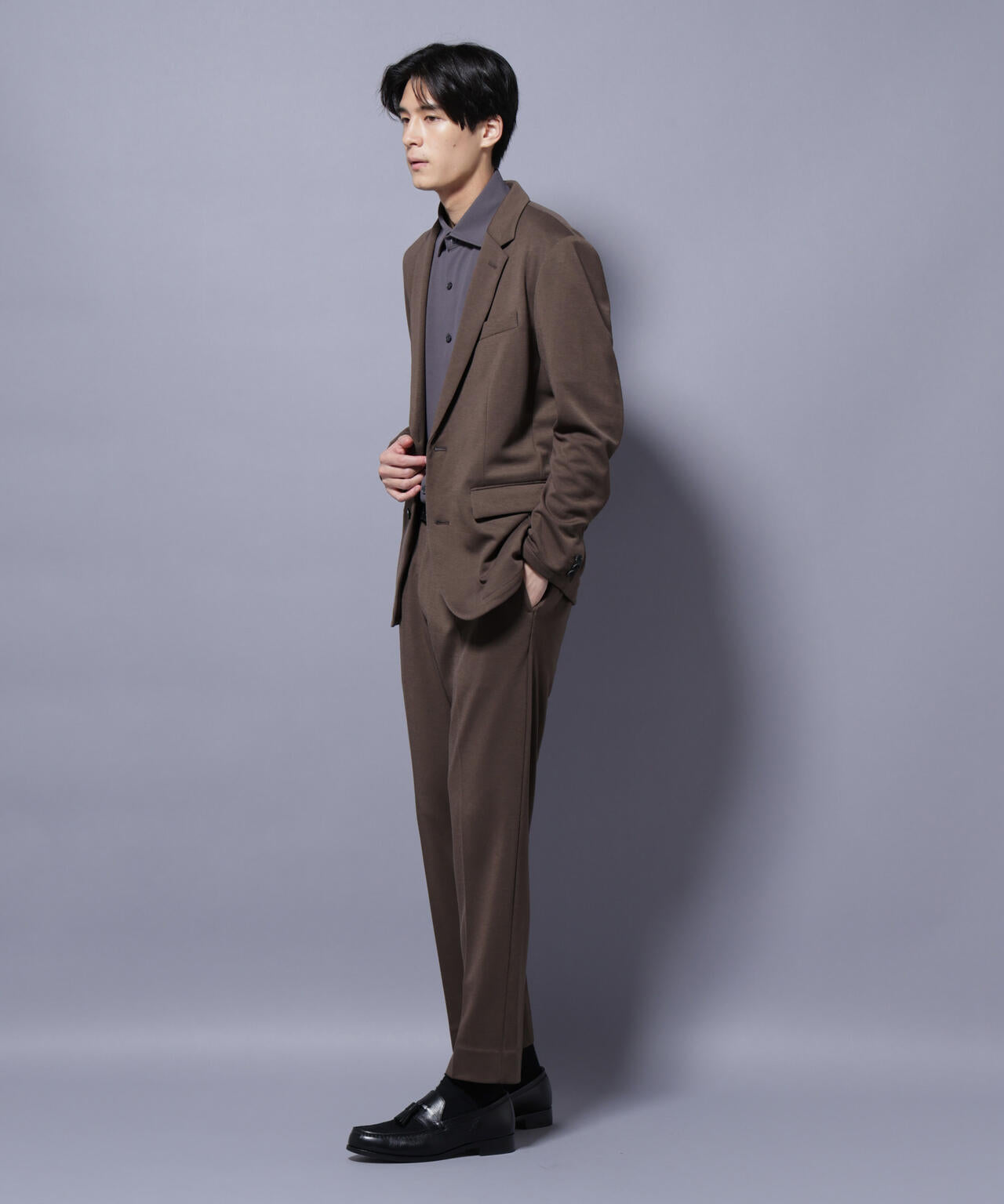 【大人気セットアップ】「Damerino」ポンチストレッチセットアップ 6685218205