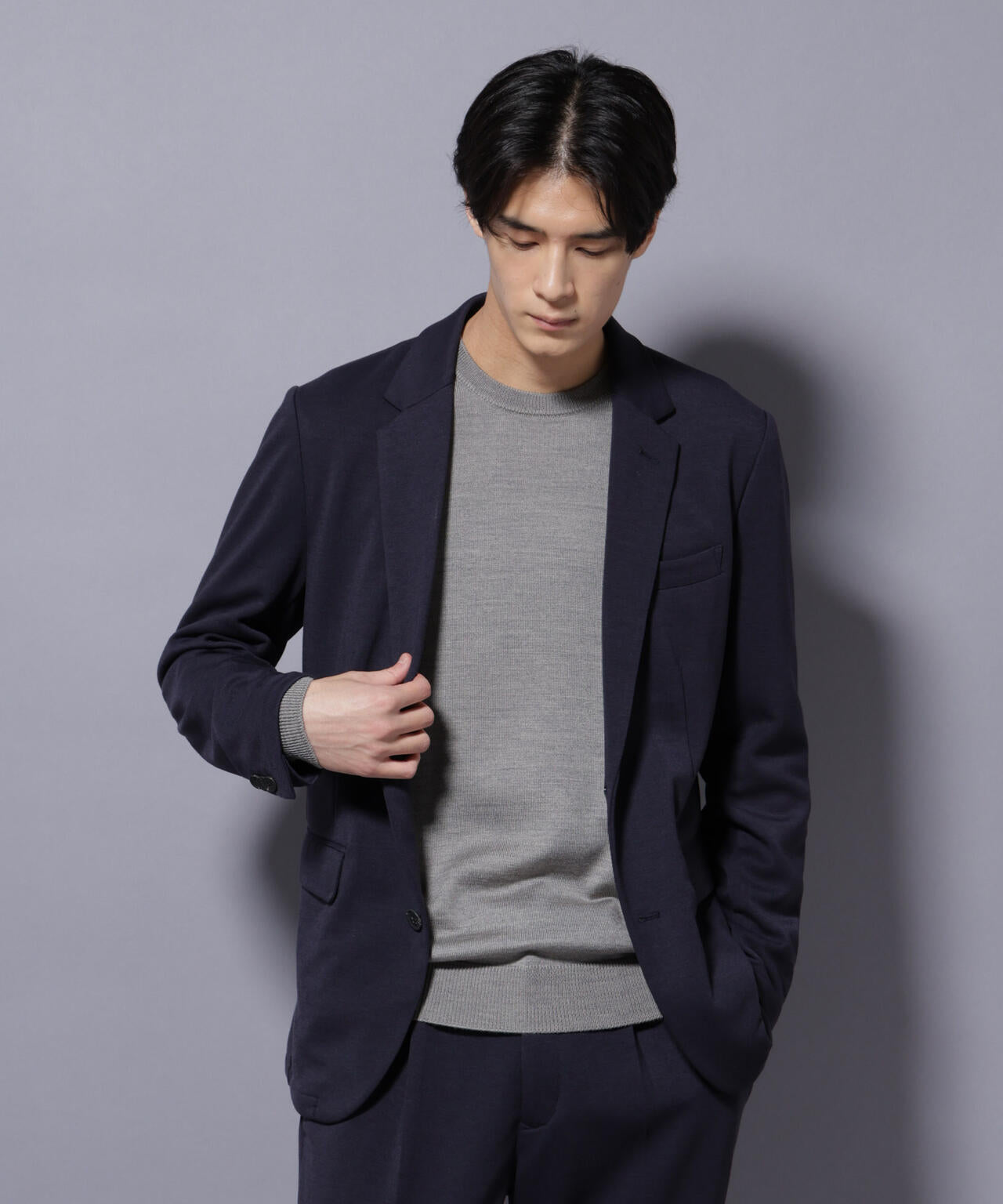 【大人気セットアップ】「Damerino」ポンチストレッチセットアップ 6685218205