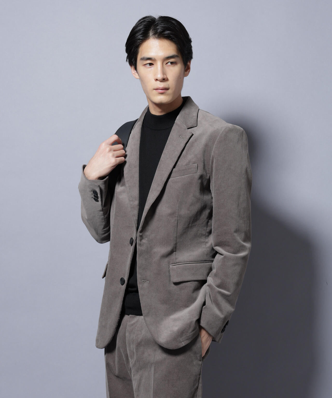 【大人気セットアップ】「Damerino」コットンコーデュロイストレッチセットアップ 6685218208