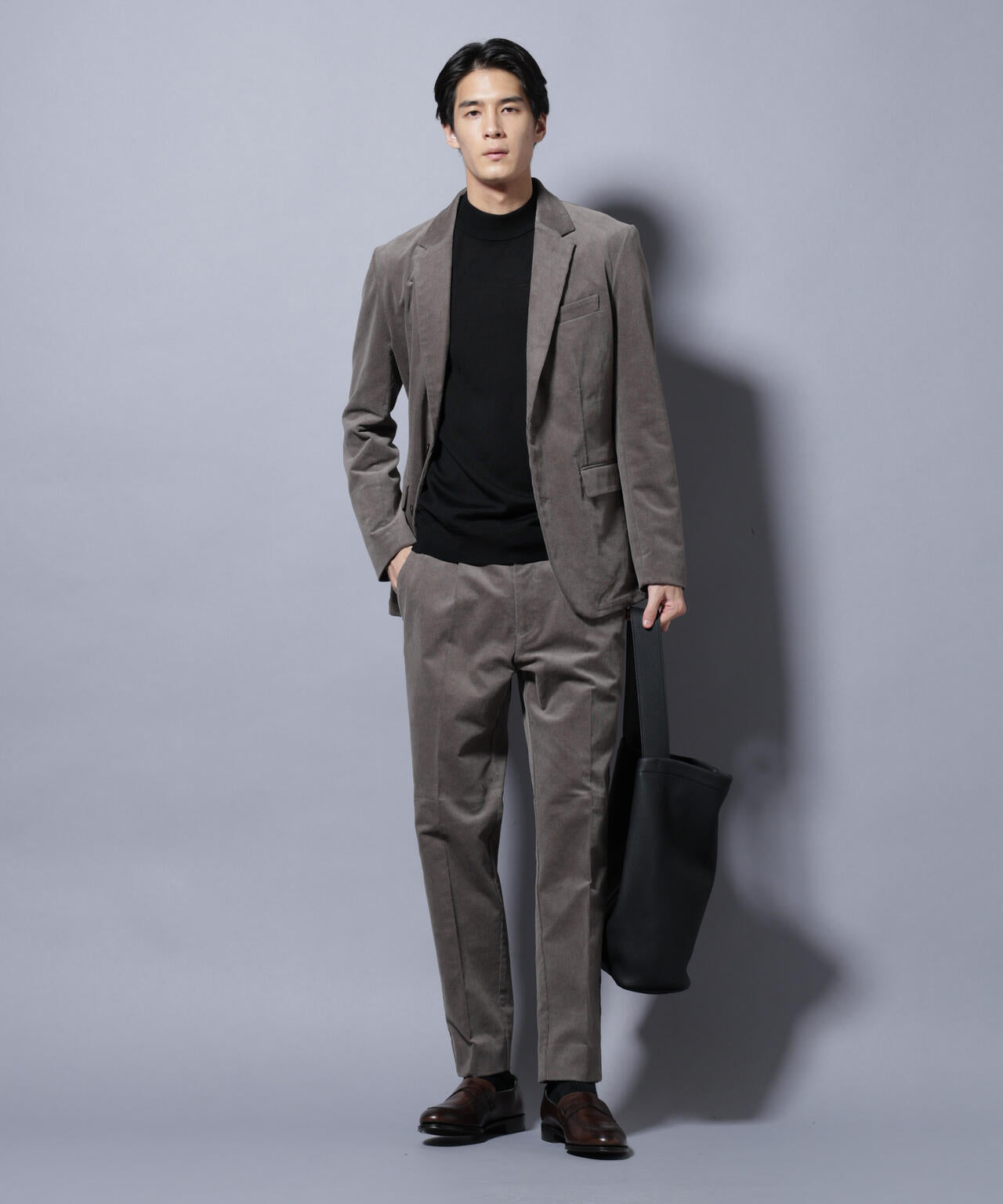 【大人気セットアップ】「Damerino」コットンコーデュロイストレッチセットアップ 6685218208