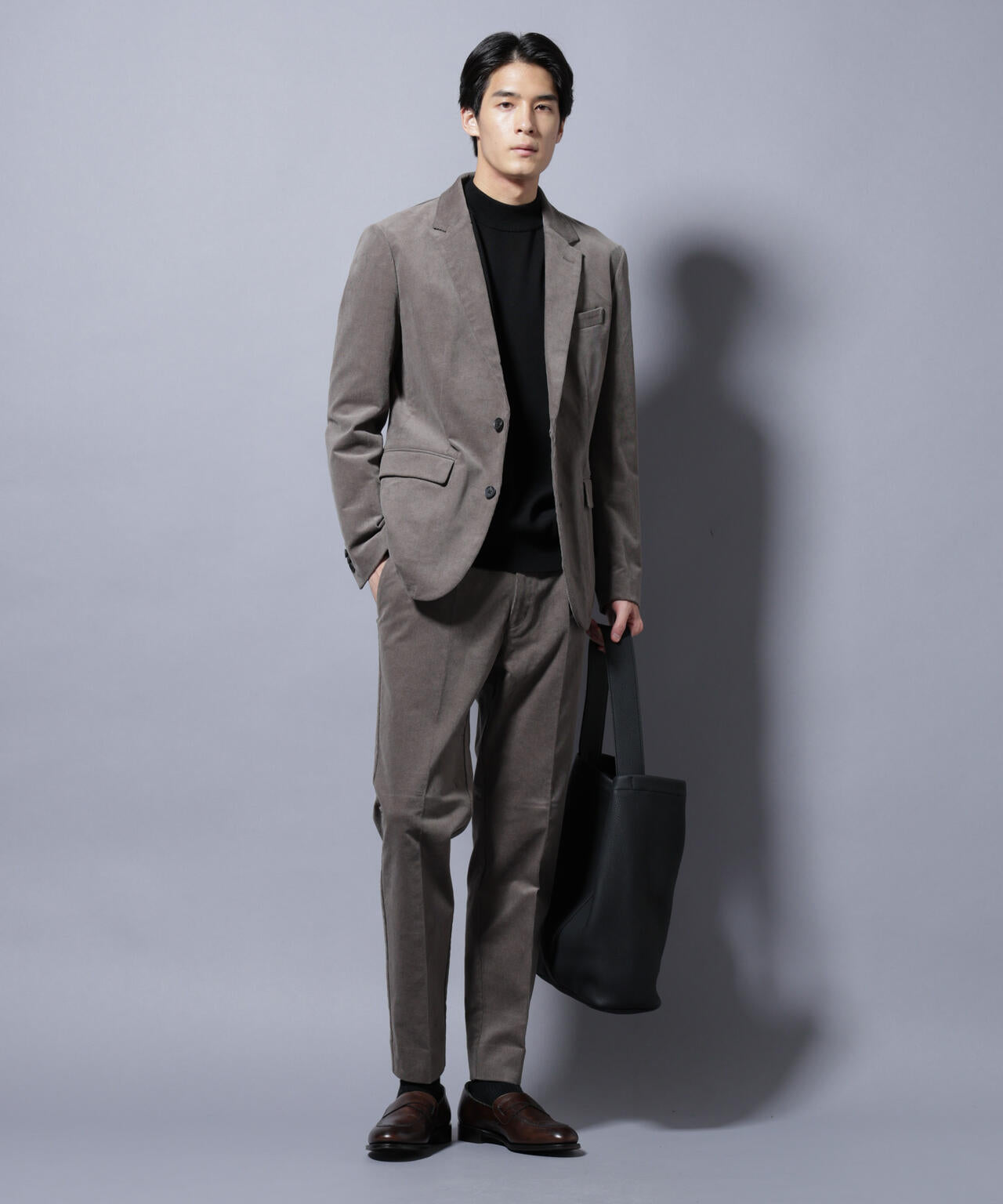 【大人気セットアップ】「Damerino」コットンコーデュロイストレッチセットアップ 6685218208