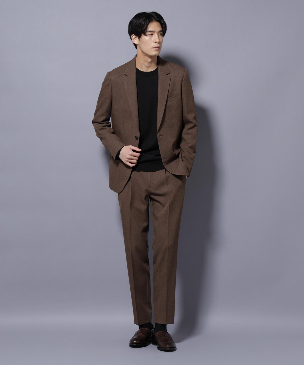 【大人気セットアップ】「Damerino」LANATEC(R) メランジツイルセットアップ 6685218209