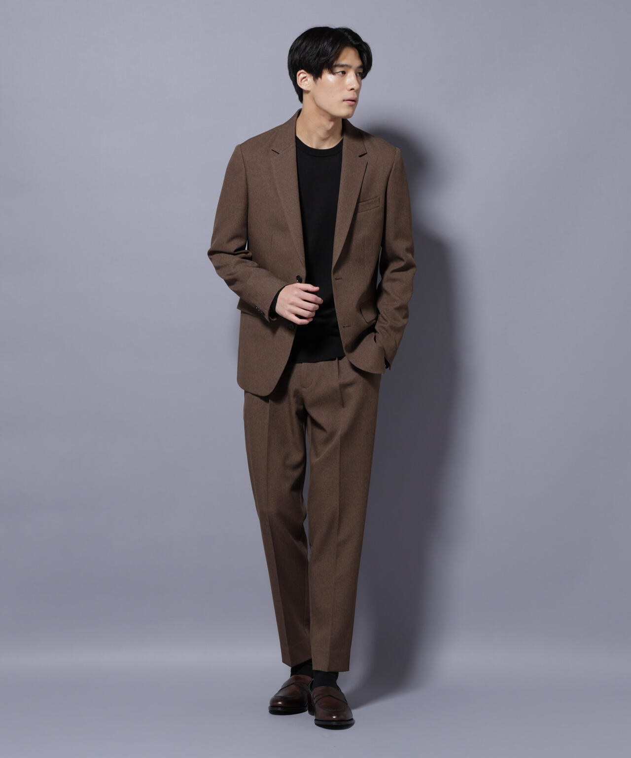 【大人気セットアップ】「Damerino」LANATEC(R) メランジツイルセットアップ 6685218209