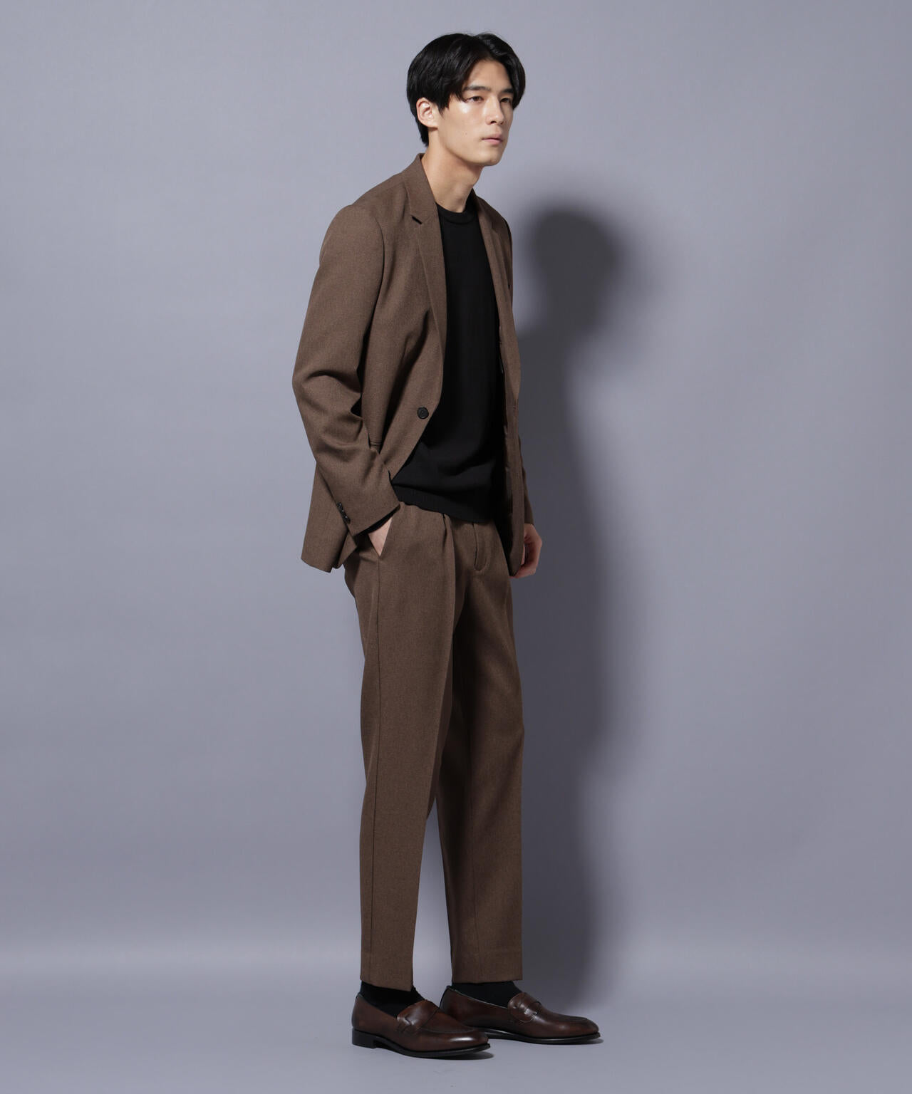 【大人気セットアップ】「Damerino」LANATEC(R) メランジツイルセットアップ 6685218209