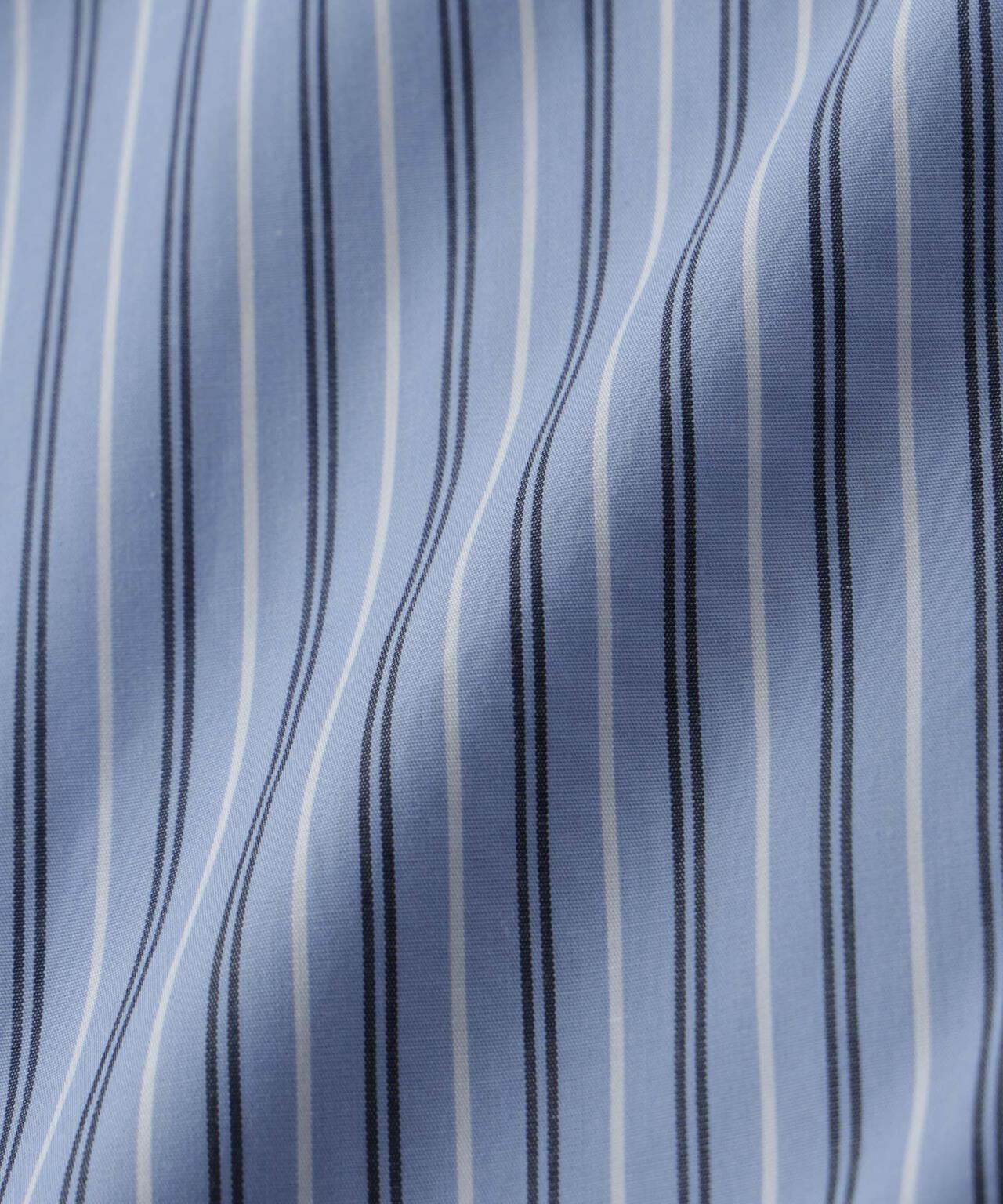 「大人のワイドシャツ」レギュラーカラー ストライプ長袖 6685220204