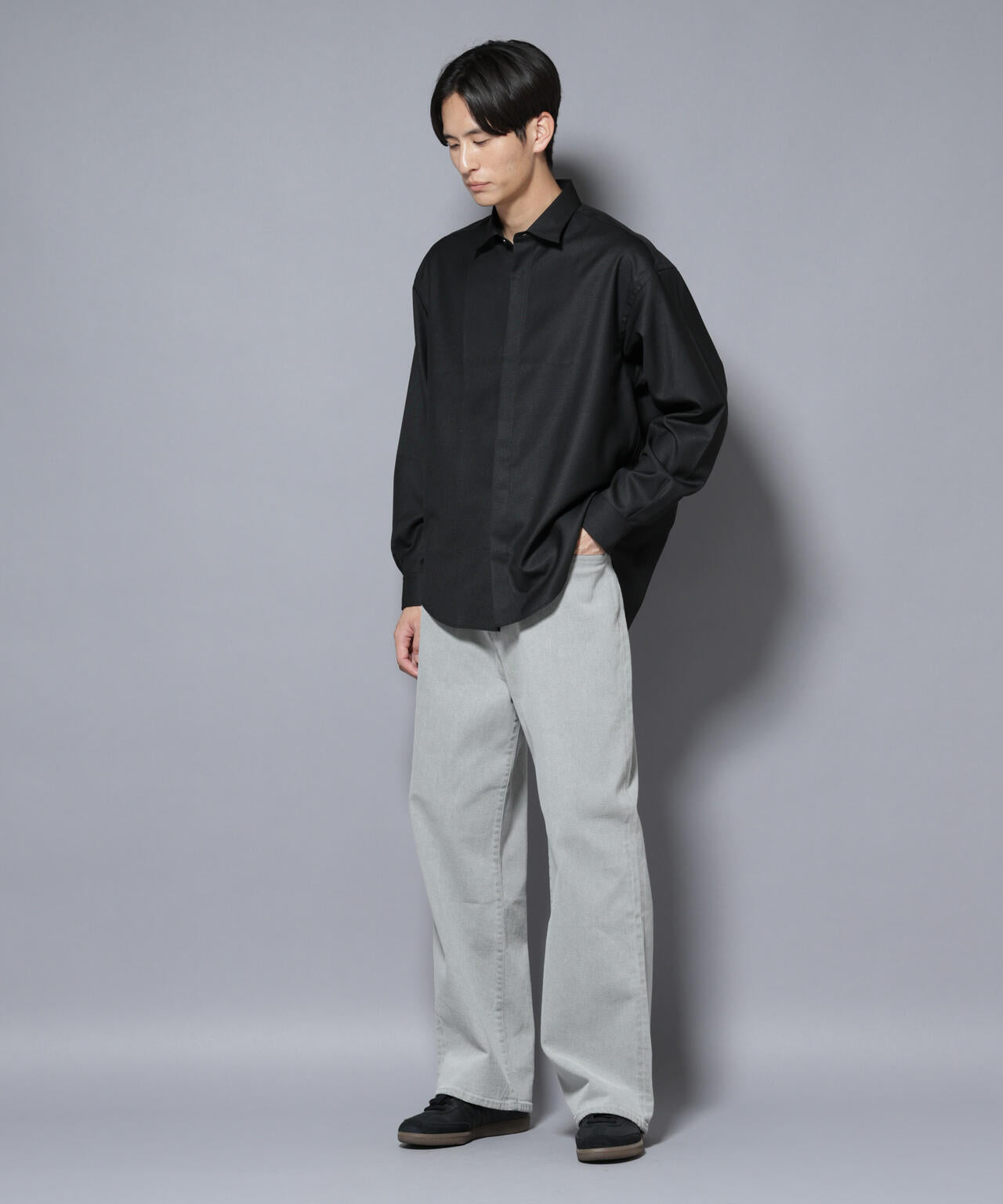 「Gavante」 ドライギャバレギュラーカラーシャツ 6685220207