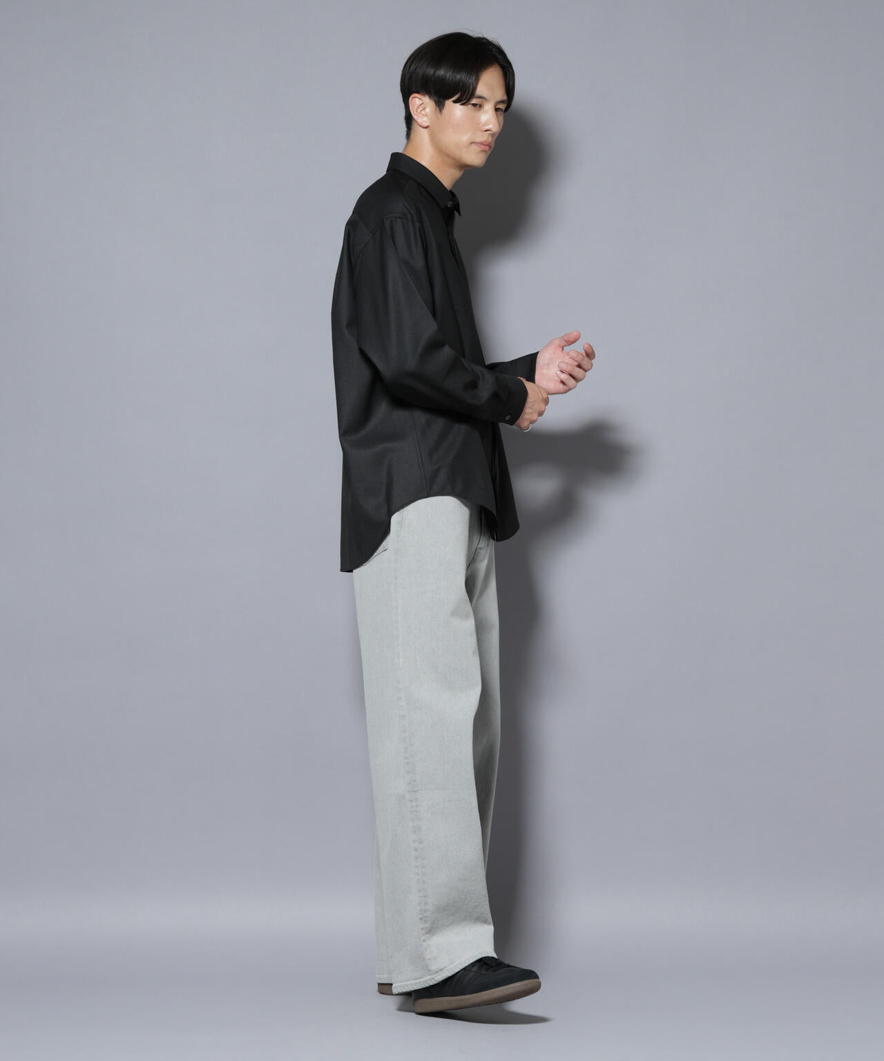 「Gavante」 ドライギャバレギュラーカラーシャツ 6685220207