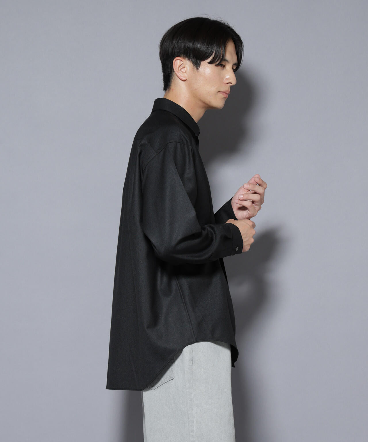 「Gavante」 ドライギャバレギュラーカラーシャツ 6685220207