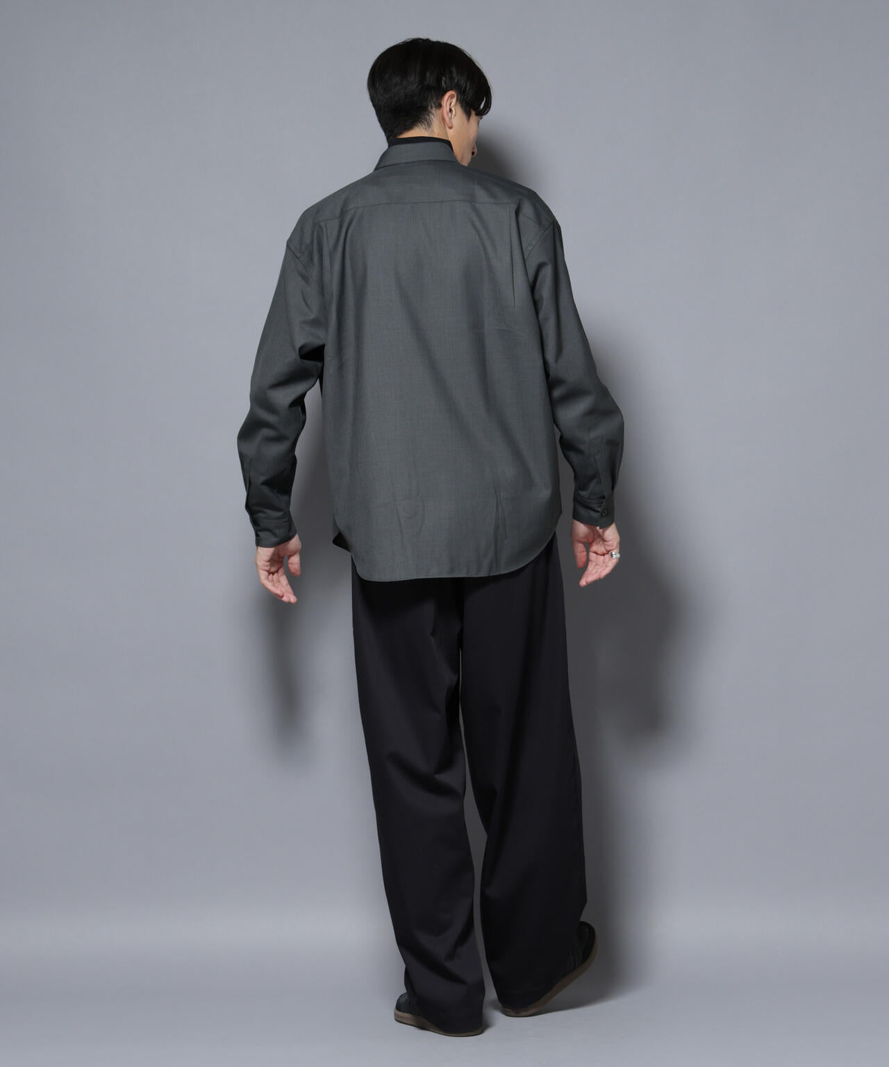 「Gavante」 ドライギャバレギュラーカラーシャツ 6685220207