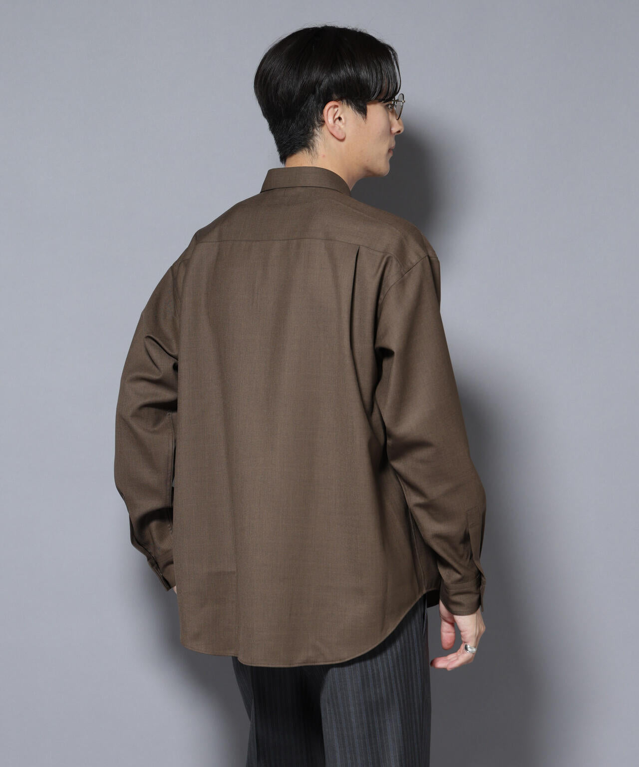 「Gavante」 ドライギャバレギュラーカラーシャツ 6685220207