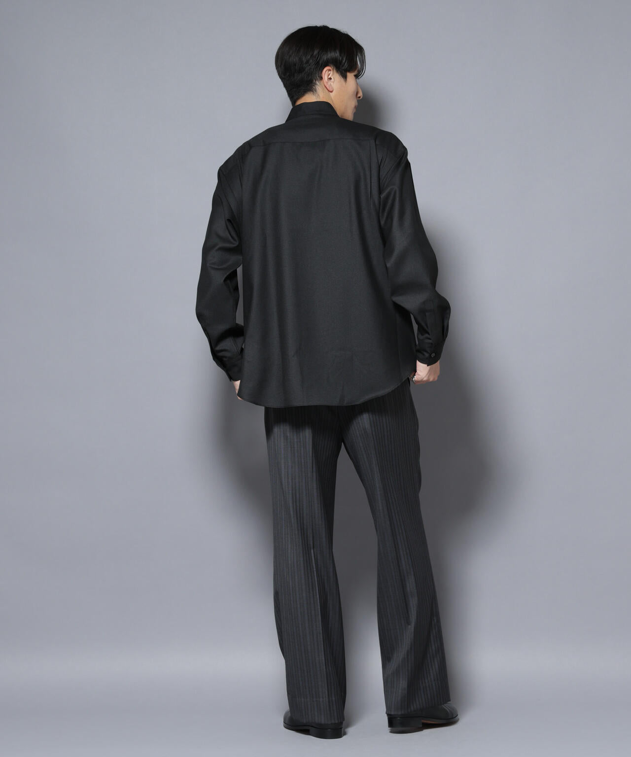 「Gavante」 ドライギャバスタンドカラーシャツ 6685220208