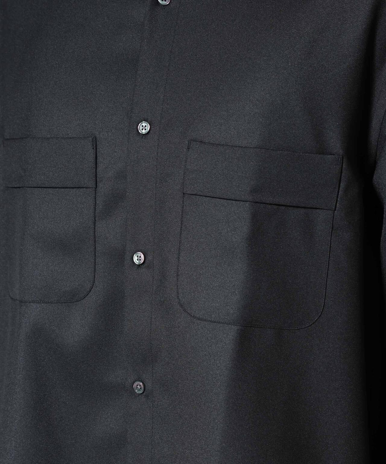 「Gavante」 ドライギャバスタンドカラーシャツ 6685220208