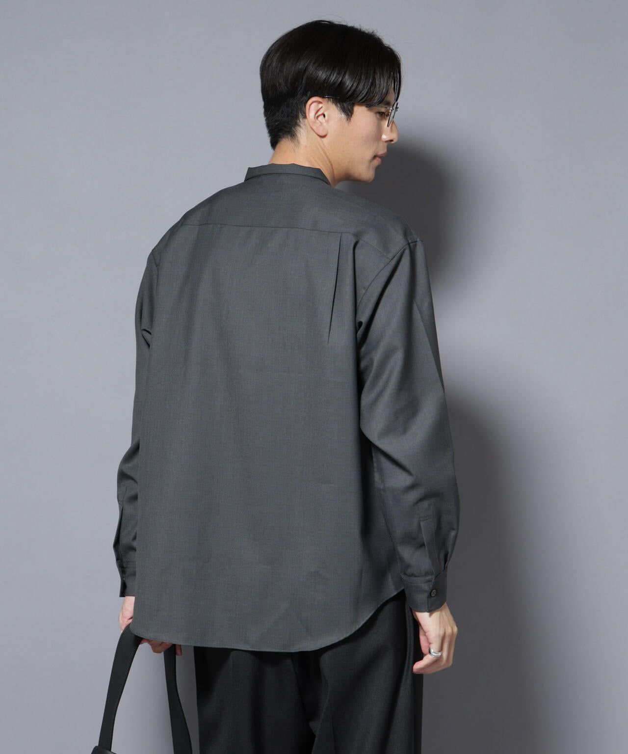 「Gavante」 ドライギャバスタンドカラーシャツ 6685220208