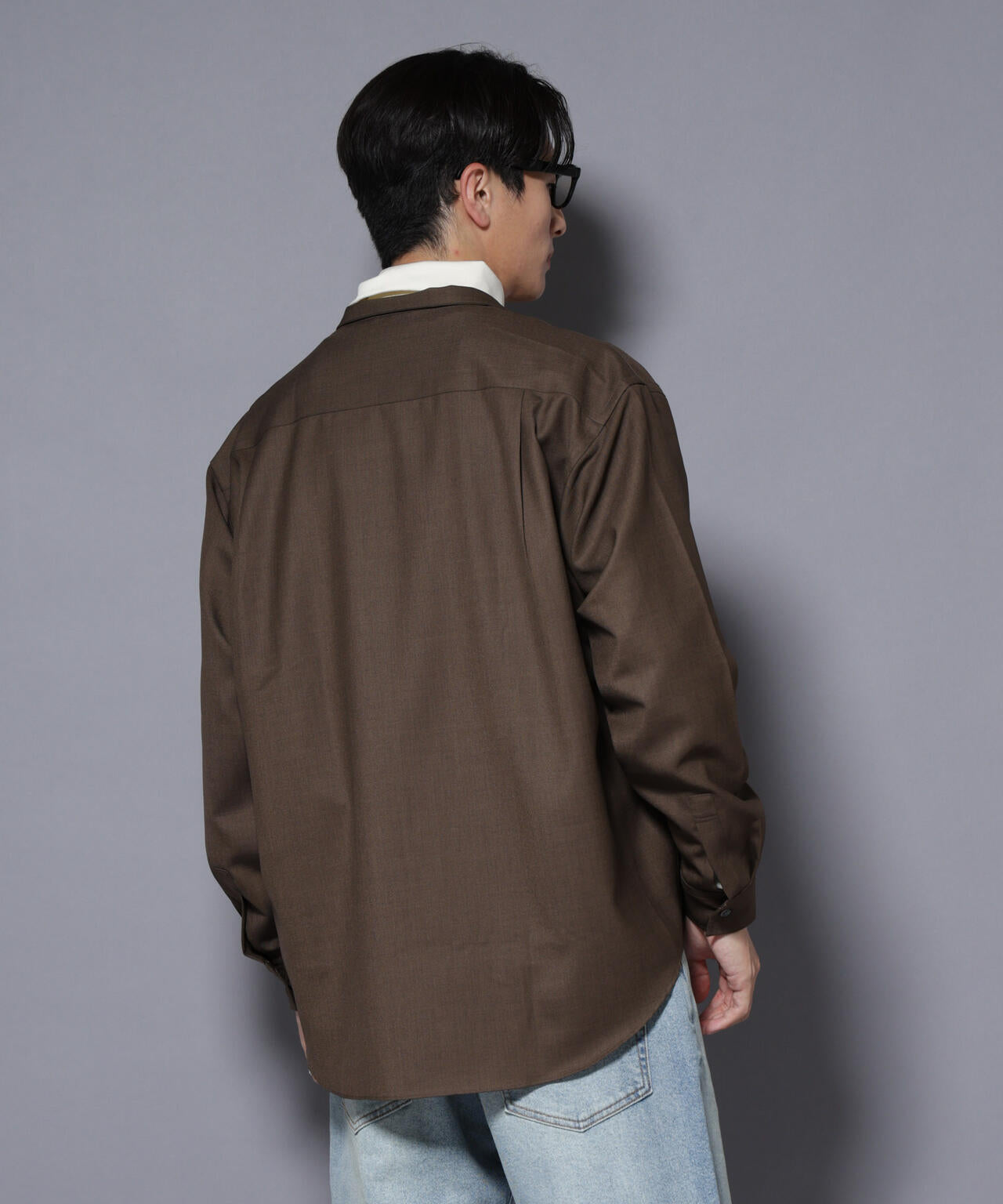 「Gavante」 ドライギャバスタンドカラーシャツ 6685220208