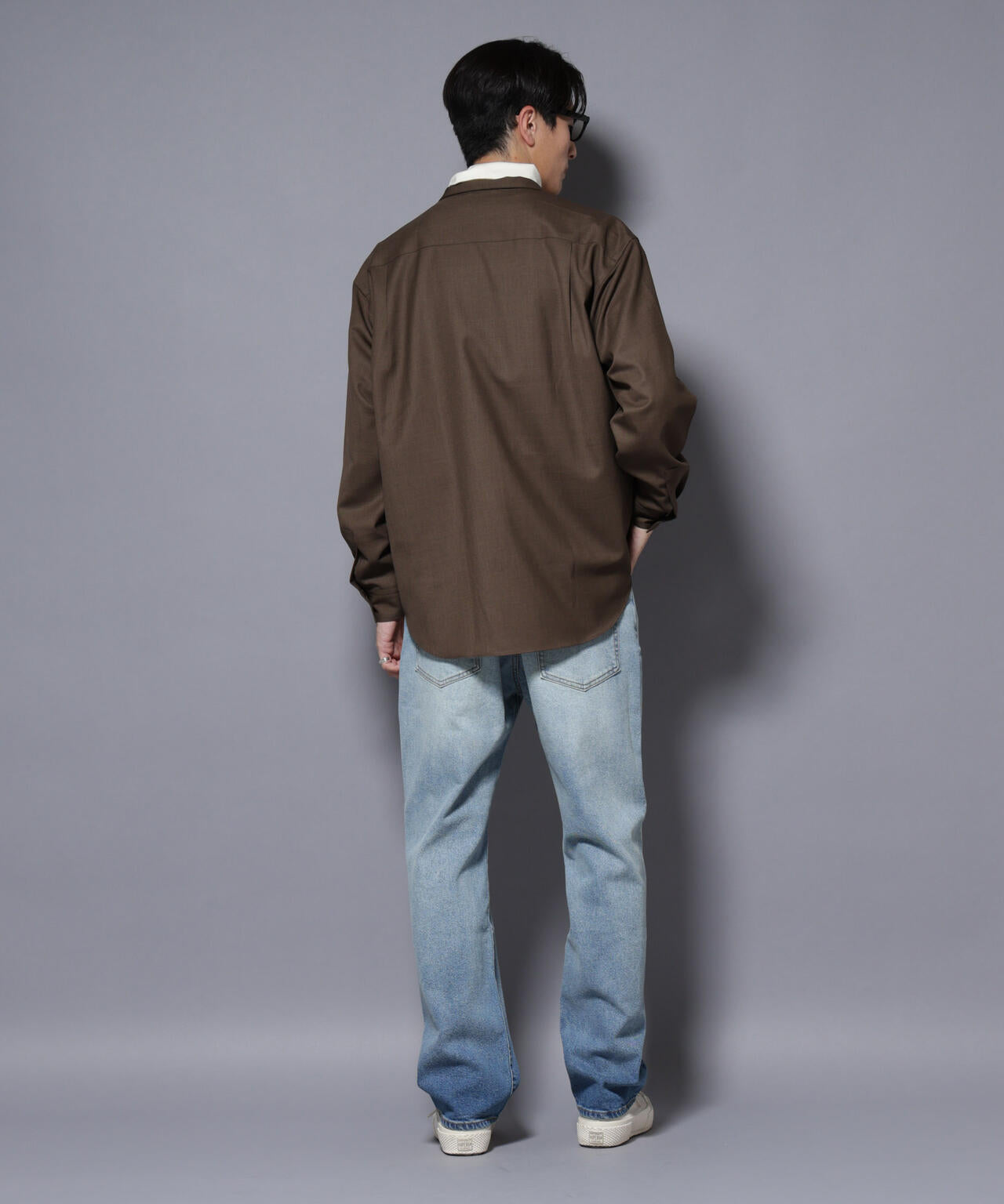 「Gavante」 ドライギャバスタンドカラーシャツ 6685220208