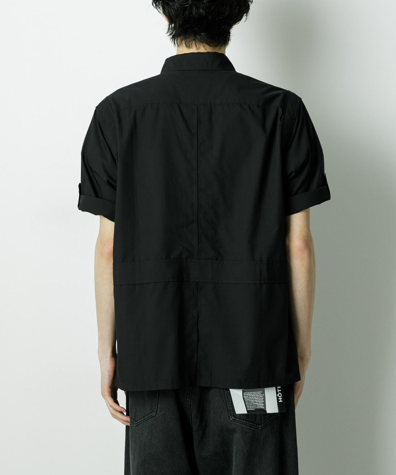 「HOTEL PALACE」TRポプリンサファリシャツ 6685220211