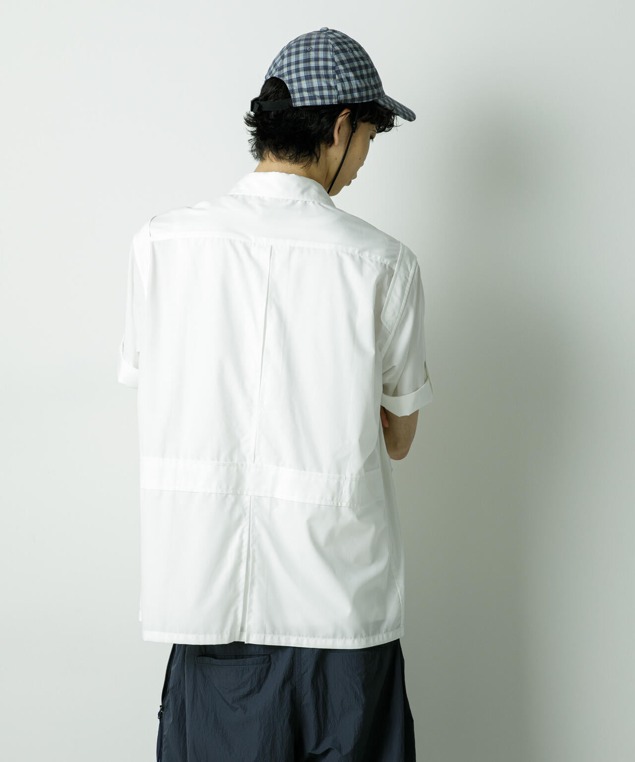 「HOTEL PALACE」TRポプリンサファリシャツ 6685220211