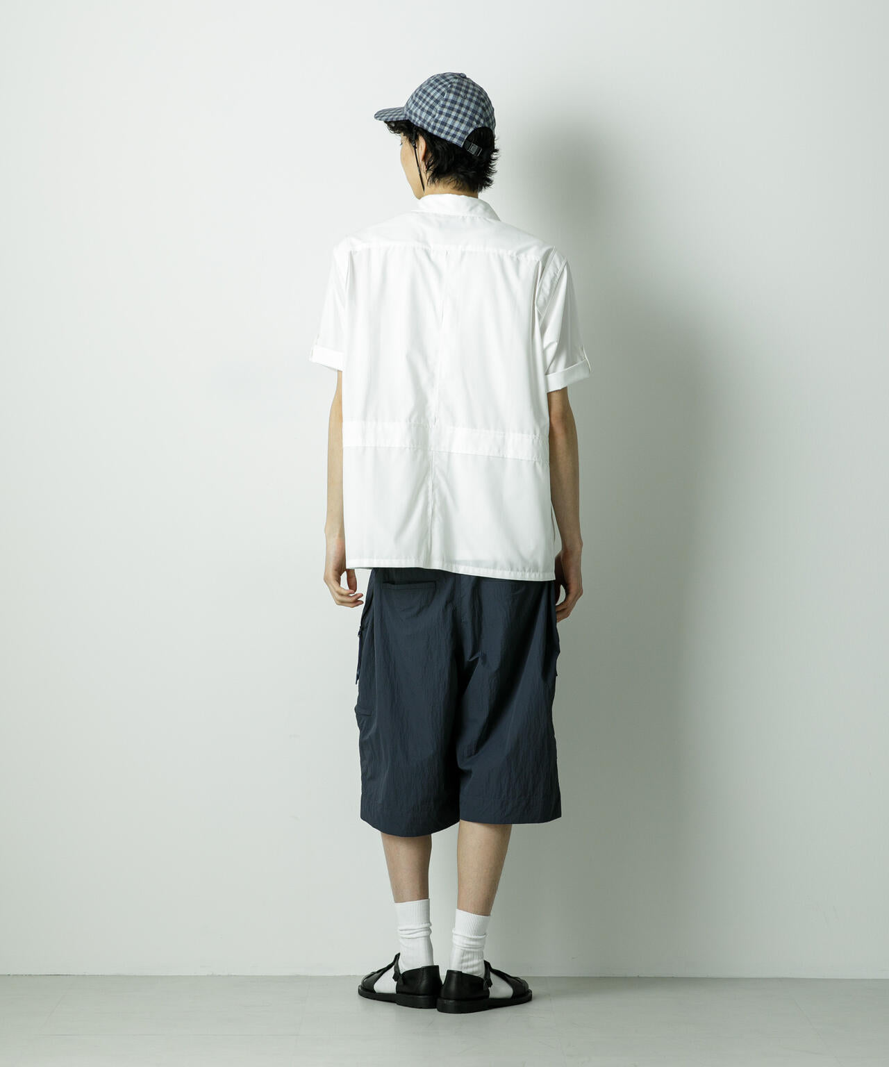 「HOTEL PALACE」TRポプリンサファリシャツ 6685220211