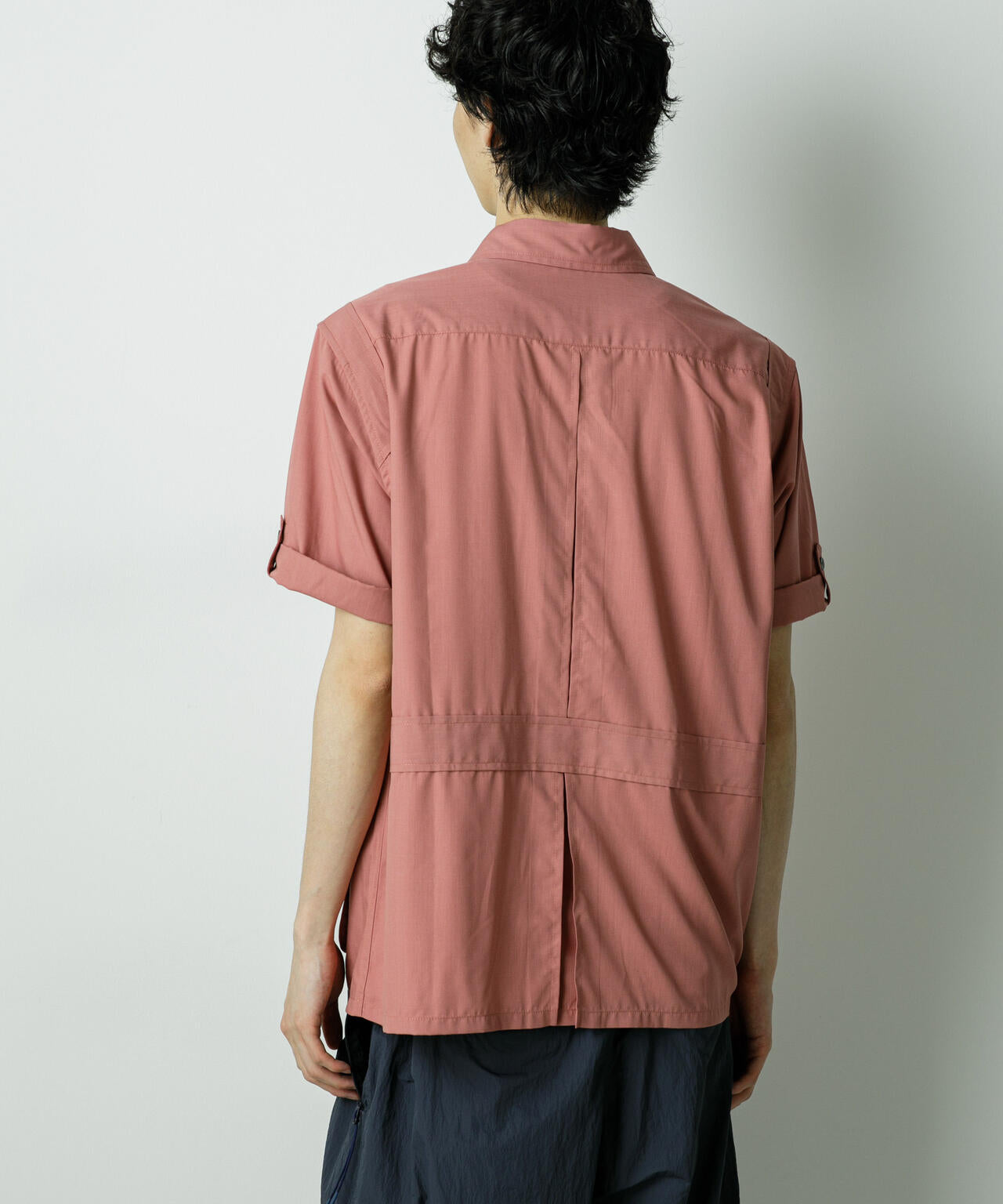 「HOTEL PALACE」TRポプリンサファリシャツ 6685220211