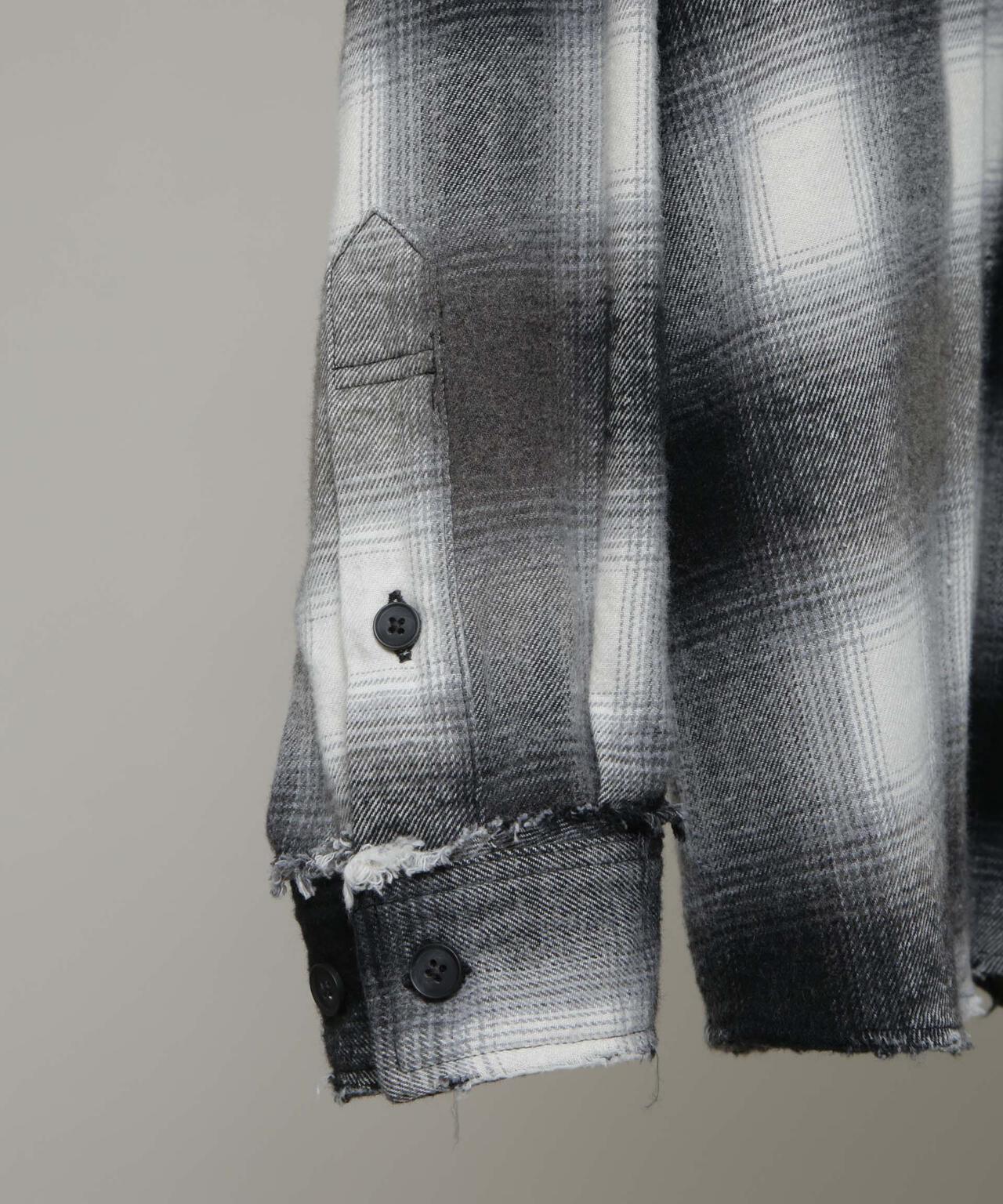 「HOTEL PALACE」 ヴィンテージライクオンブレチェックネルシャツ 6685220212